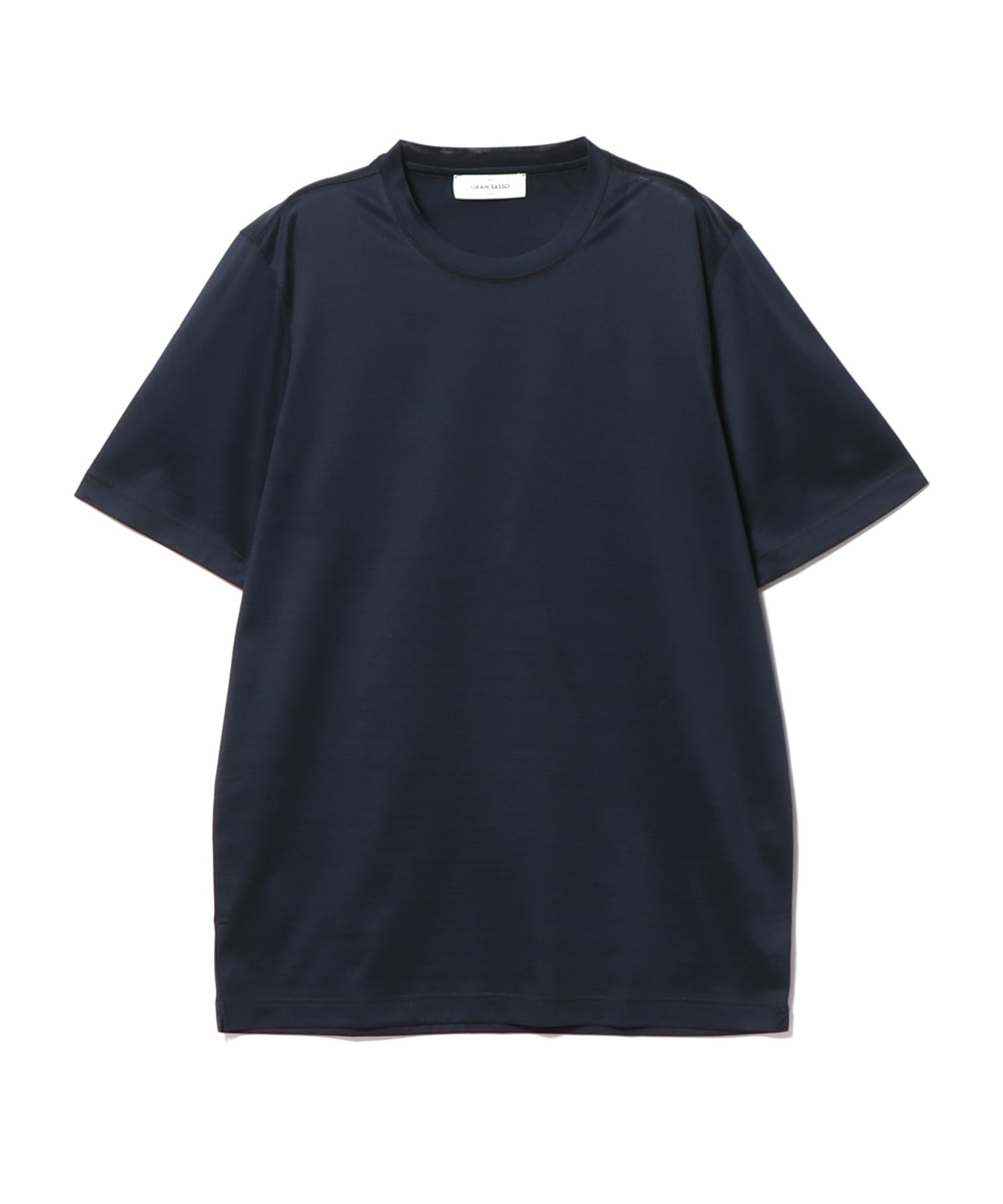 GRAN SASSO / マーセライズコットンクルーネックカットソー｜ESTNATION  
