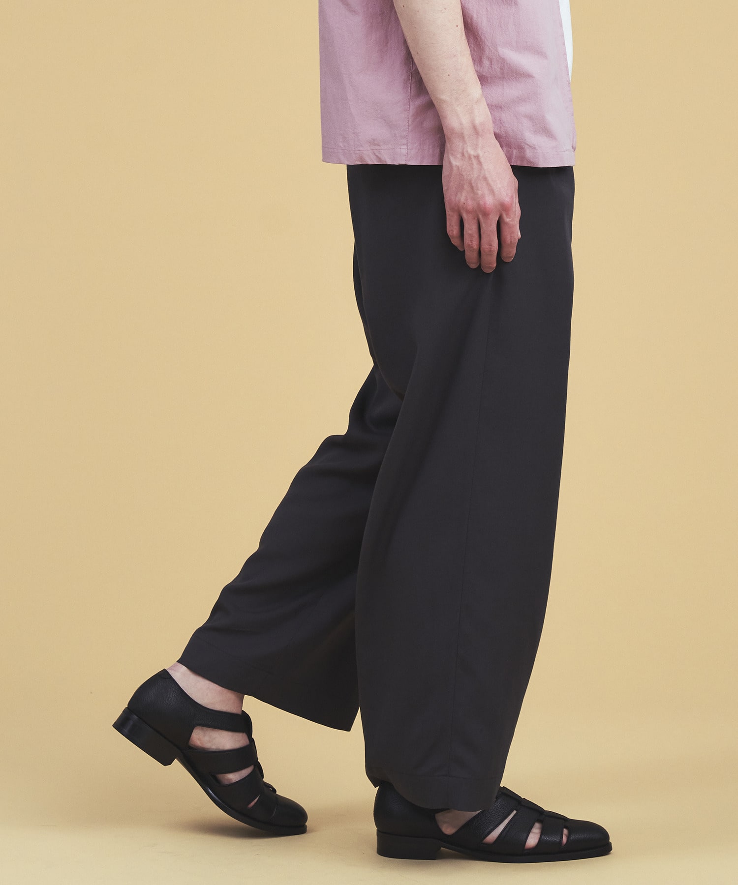 COLUMN / 2プリーツワイドスラックス|ESTNATION ONLINE STORE