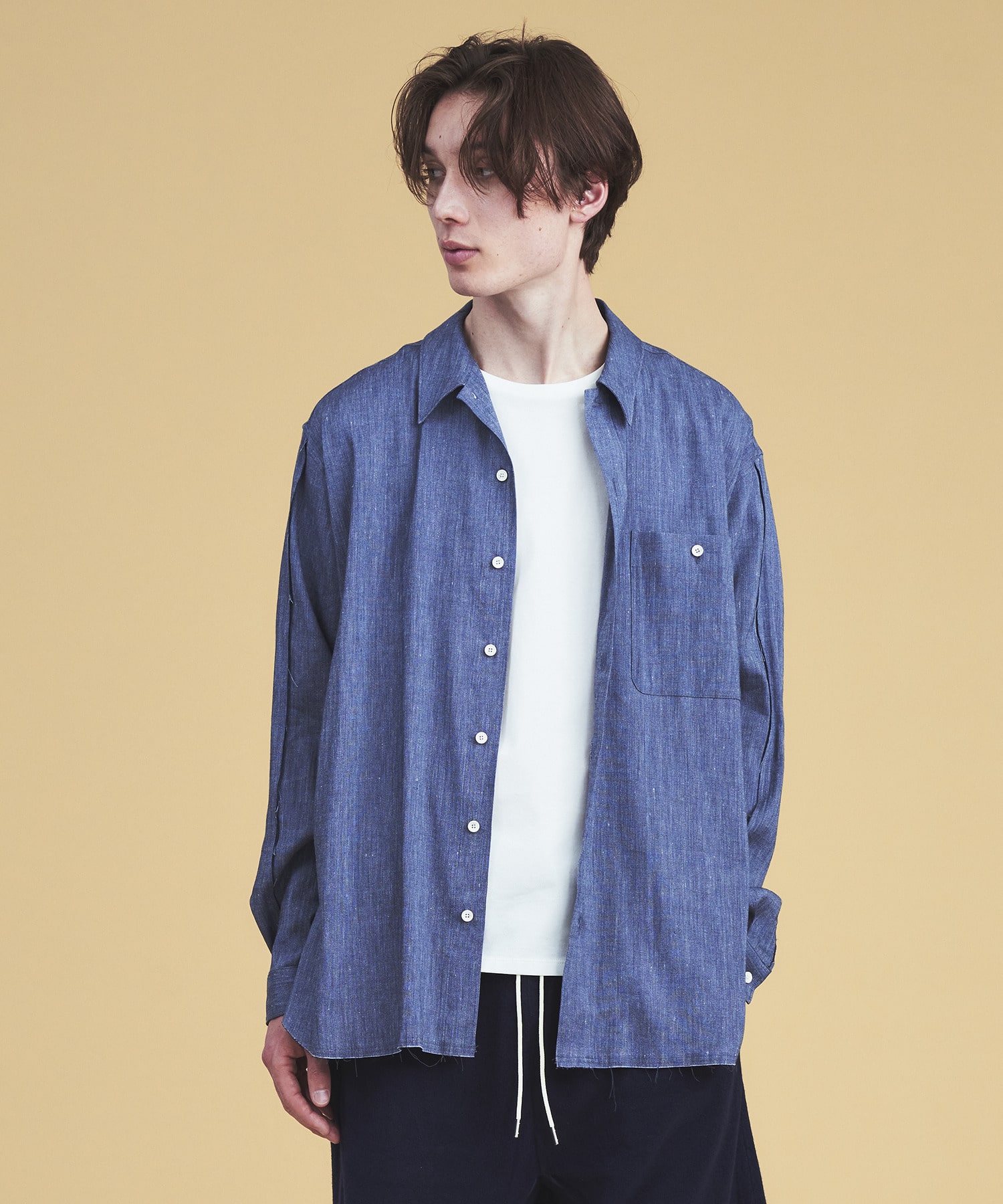 Column オーバーサイズリネンシャツ Estnation Online Store エストネーション 公式通販