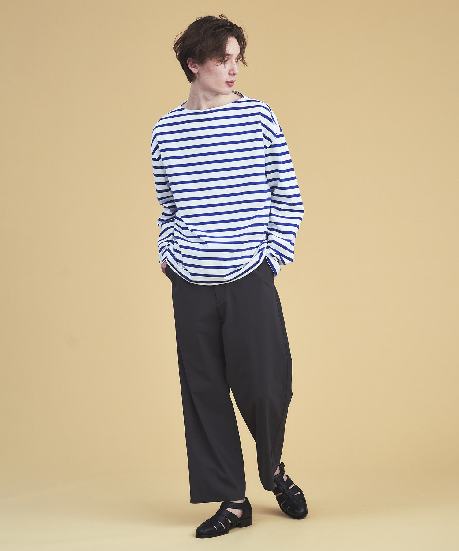 COLUMN / ボートネックボーダーカットソー|ESTNATION ONLINE STORE