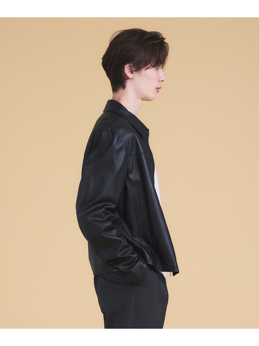 COLUMN / RUFFO レザージップアップブルゾン｜ESTNATION 