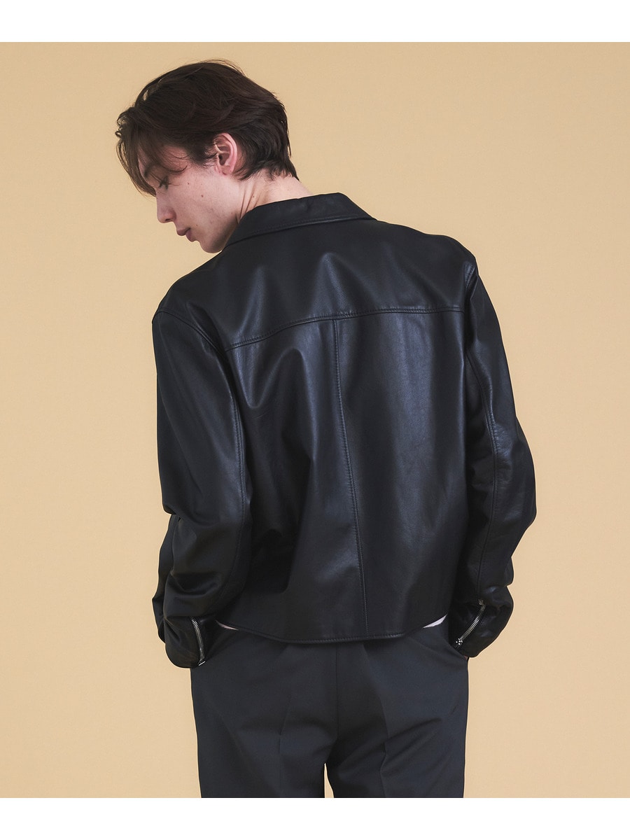 COLUMN / RUFFO レザージップアップブルゾン｜ESTNATION ONLINE STORE 