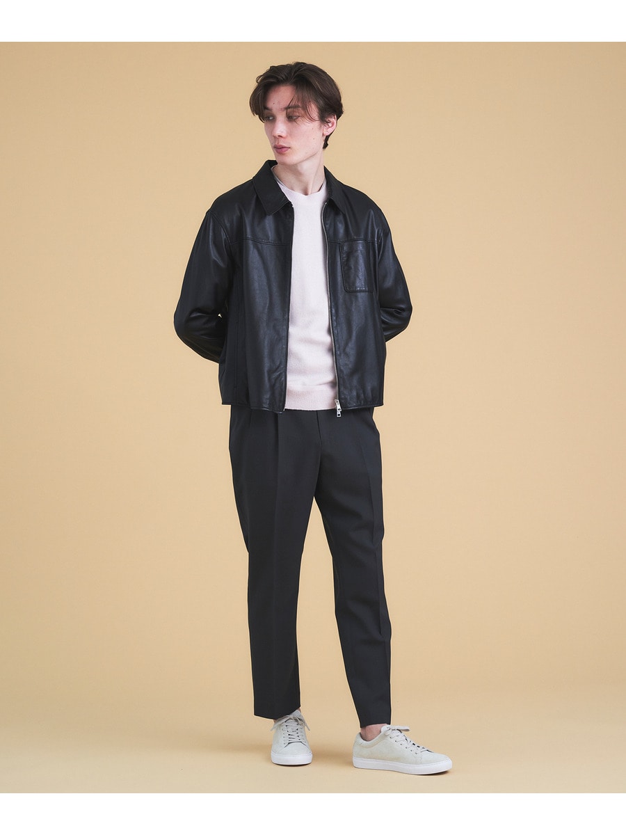 COLUMN / RUFFO レザージップアップブルゾン｜ESTNATION ONLINE STORE 