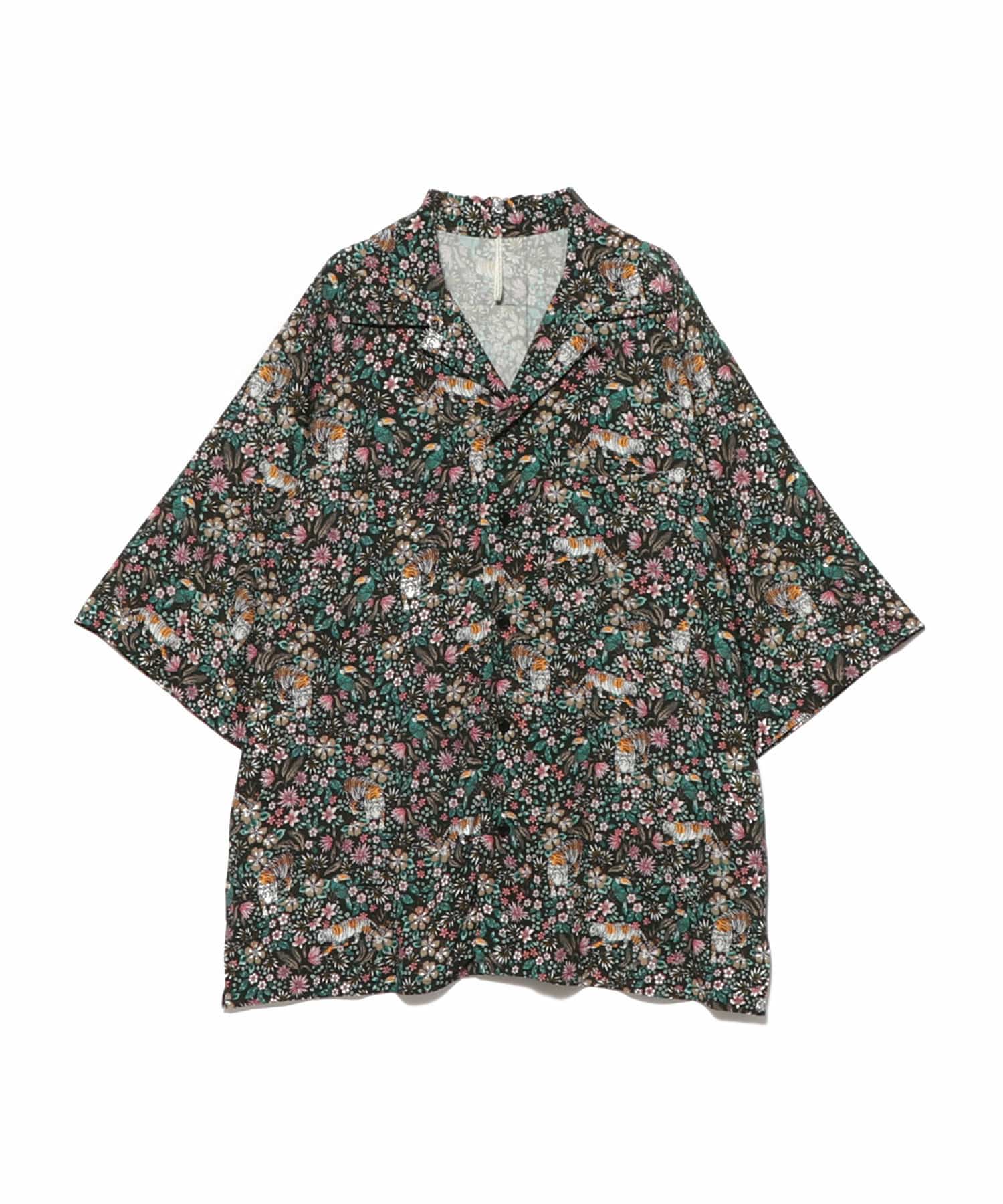 m's braque / 総柄オープンカラーシャツ《ESTNATION EXCLUSIVE 