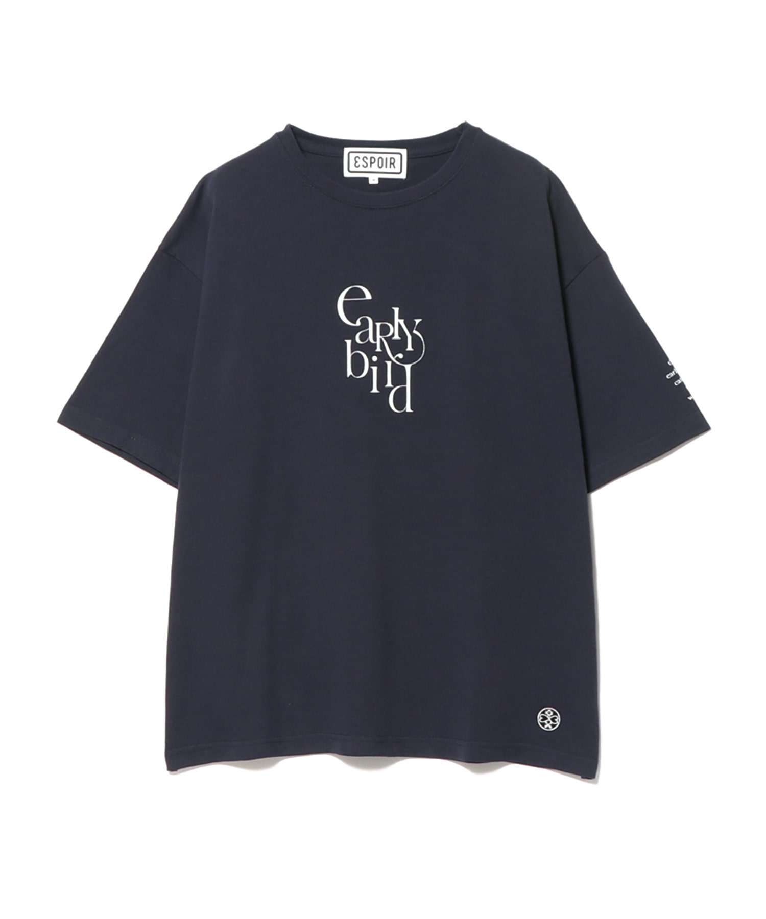 ESPOIR / "Early Bird" プリントカットソー