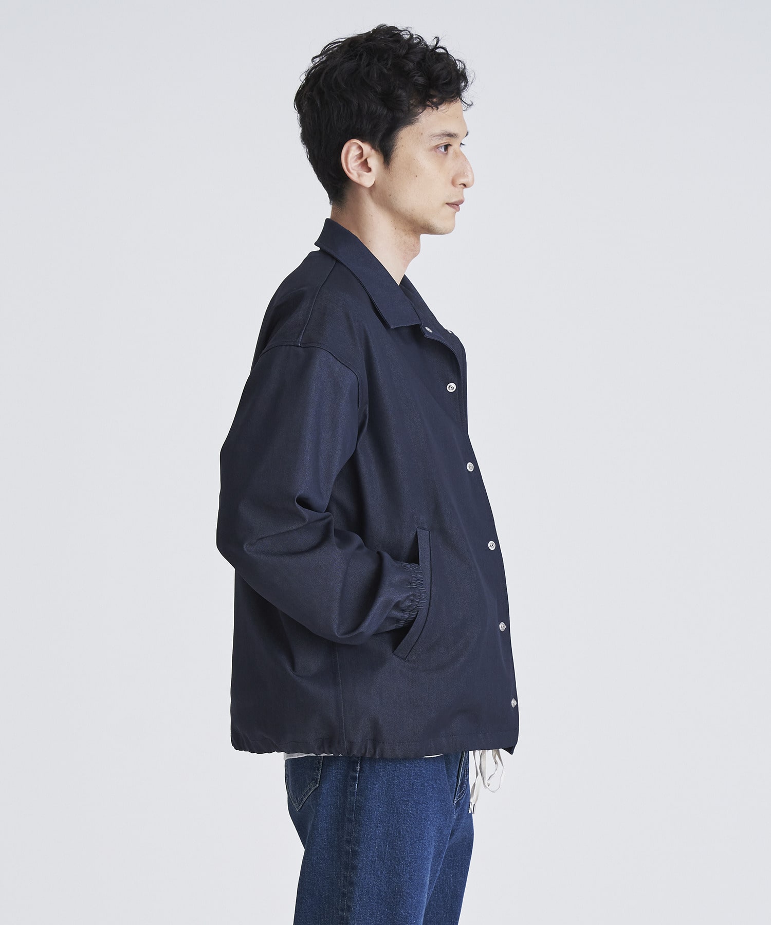 ESTNATION / ポリエステルデニムコーチジャケット|ESTNATION ONLINE