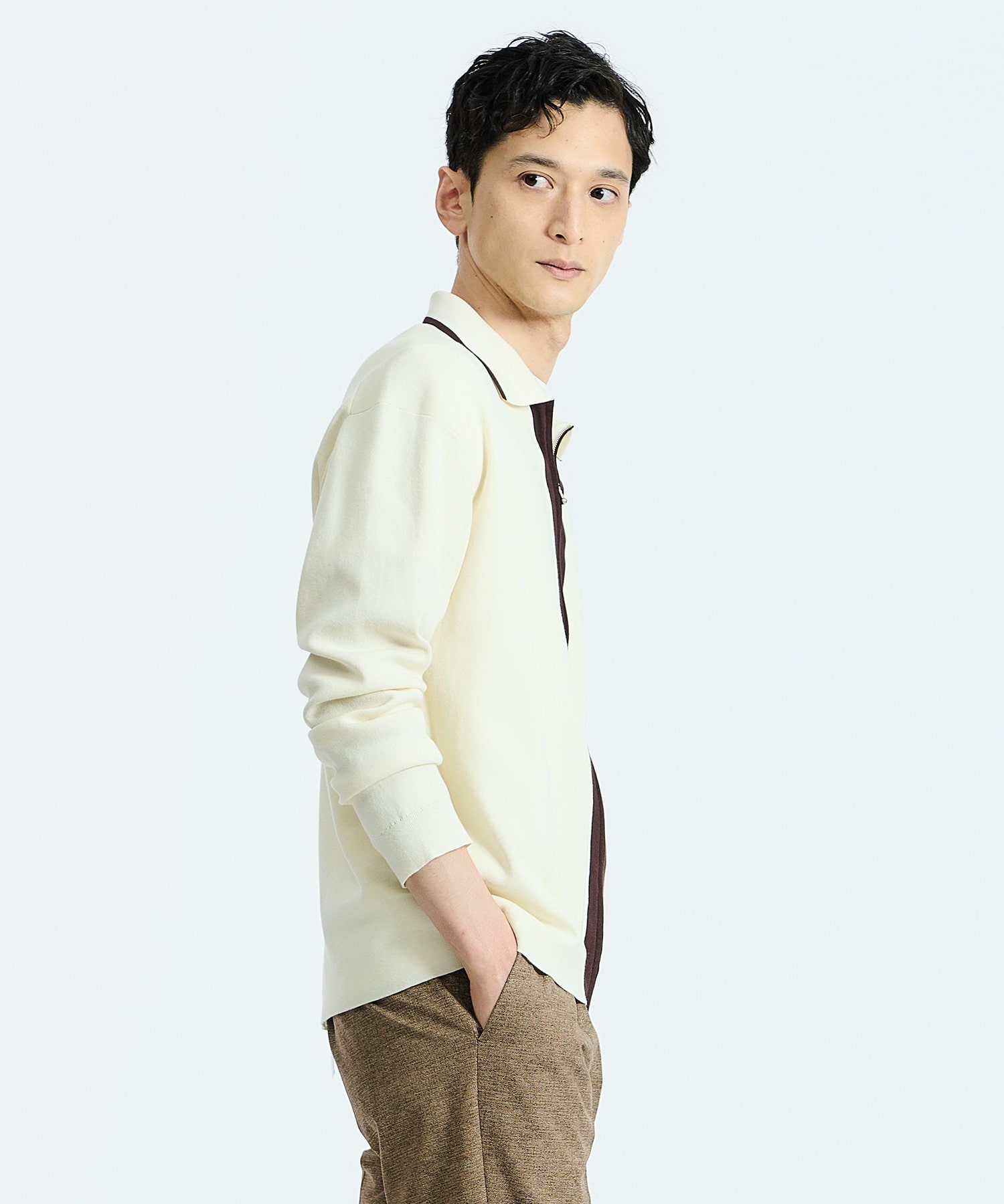ESTNATION / WHIRL ジップアップニット｜ESTNATION ONLINE STORE