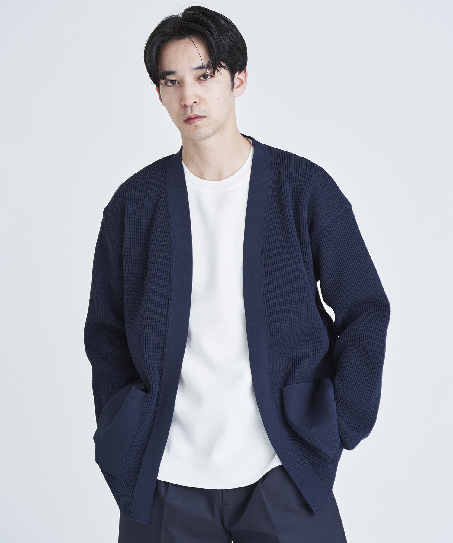 ESTNATION / ワッフルニットトッパー｜ESTNATION ONLINE STORE