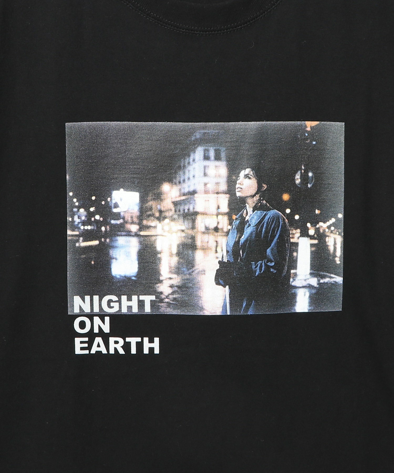”Night on Earth” Men'sプリントカットソー＜Jim Jarmusch＞ 詳細画像 ブラック 3