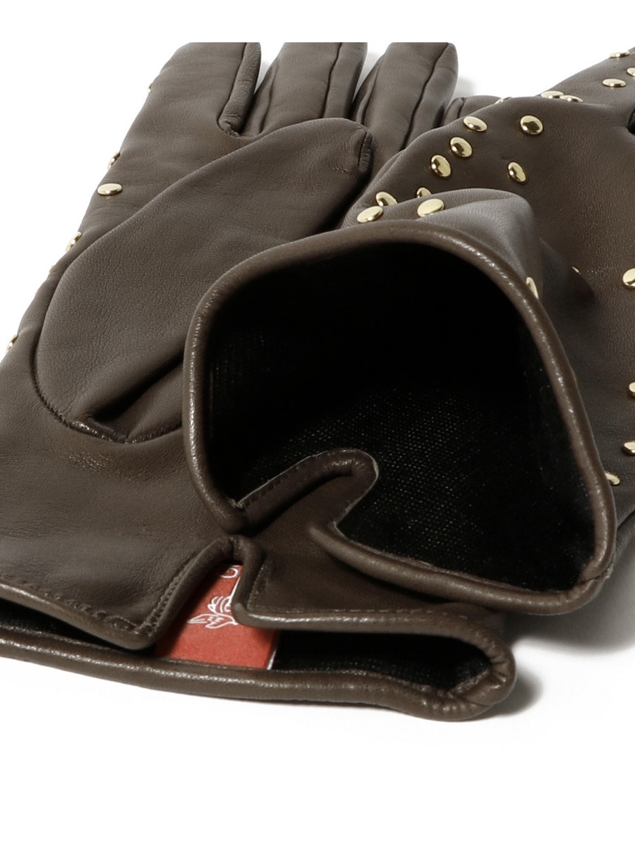 Guanti Giglio Fiorentino / スタッズレザーグローブ《ESTNATION