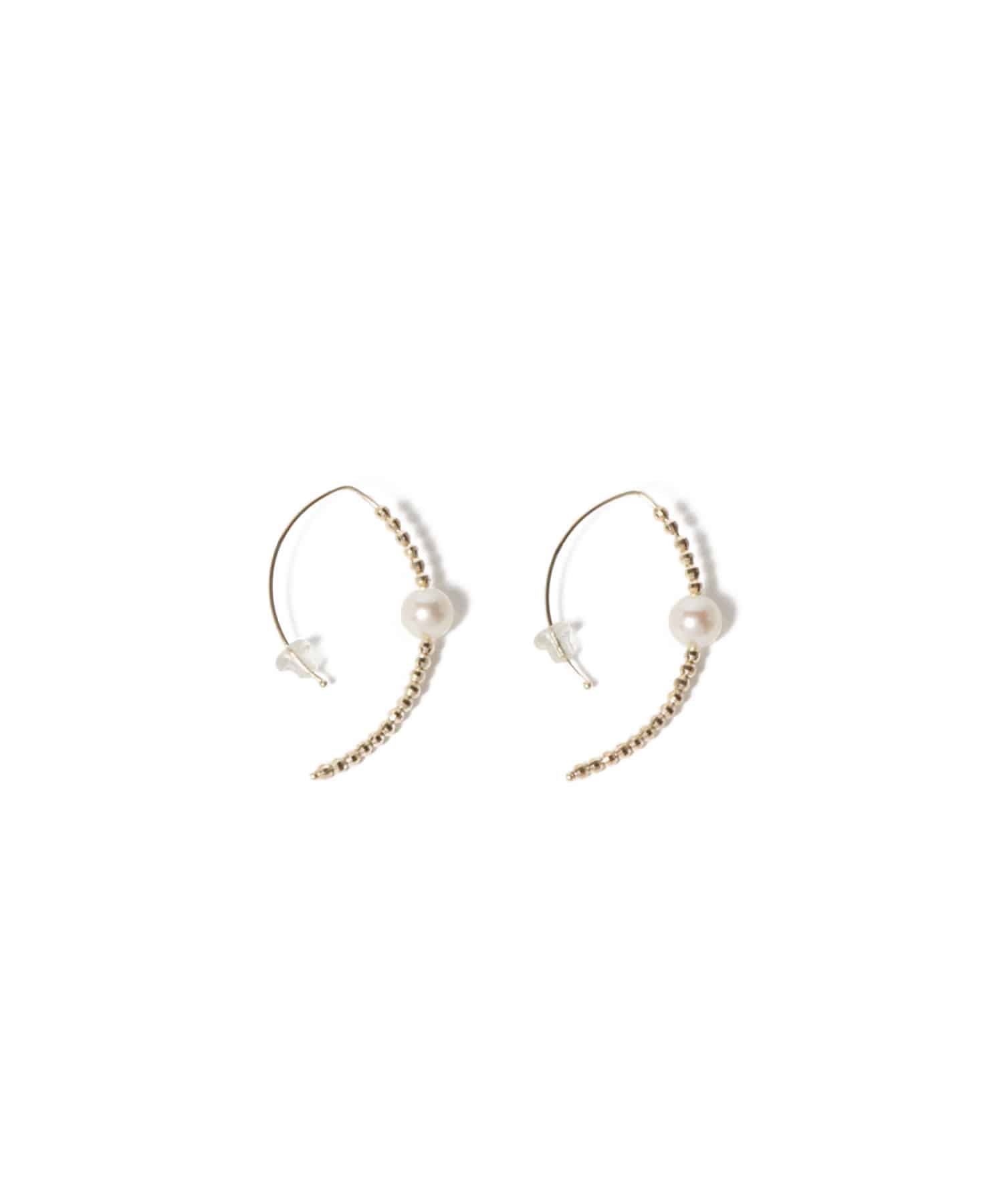 MIZUKI バナナフープピアス スモール ✨セレクトショップ✨ レディース