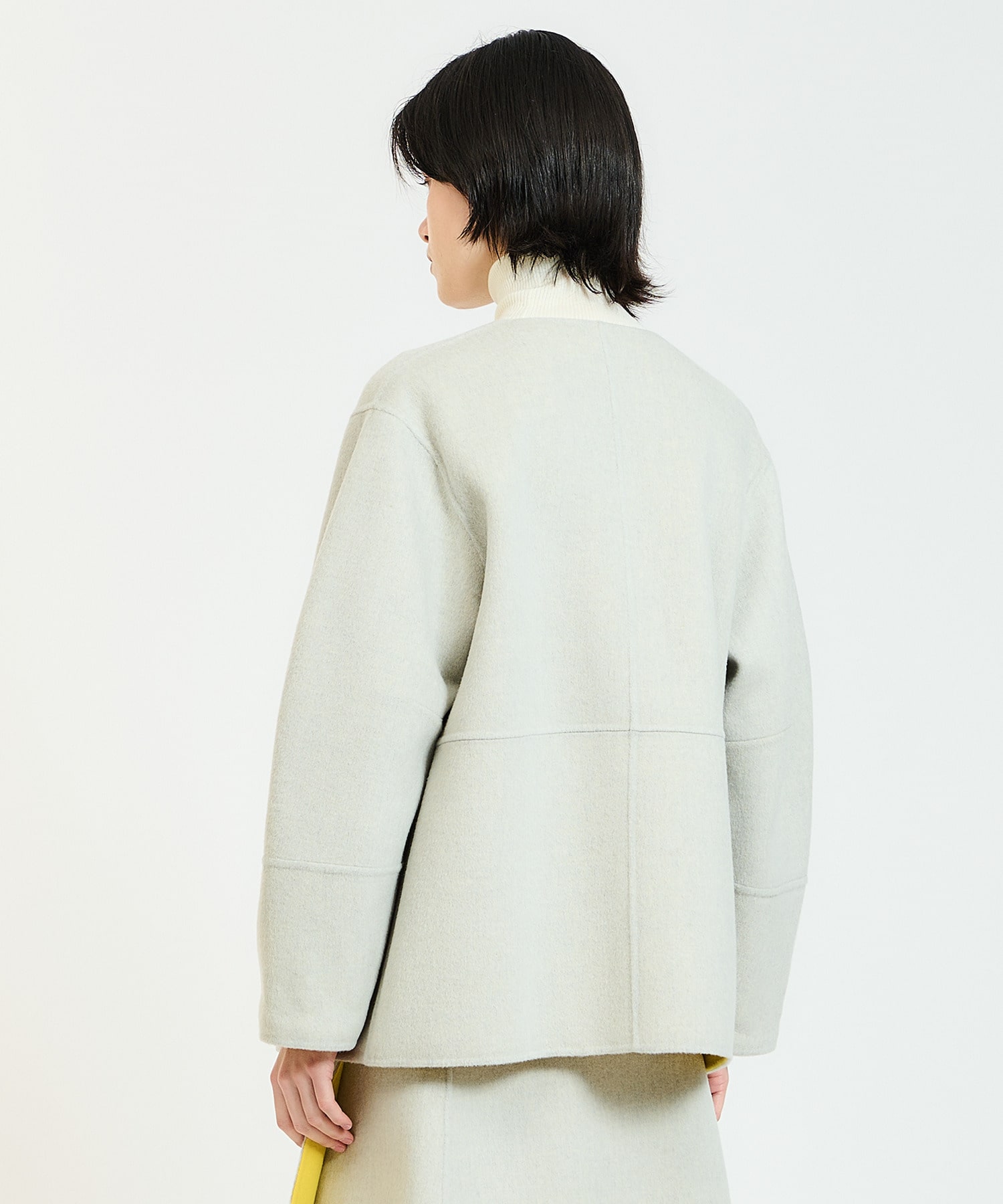 ESTNATION / バイカラーリバーノーカラーコート｜ESTNATION ONLINE 