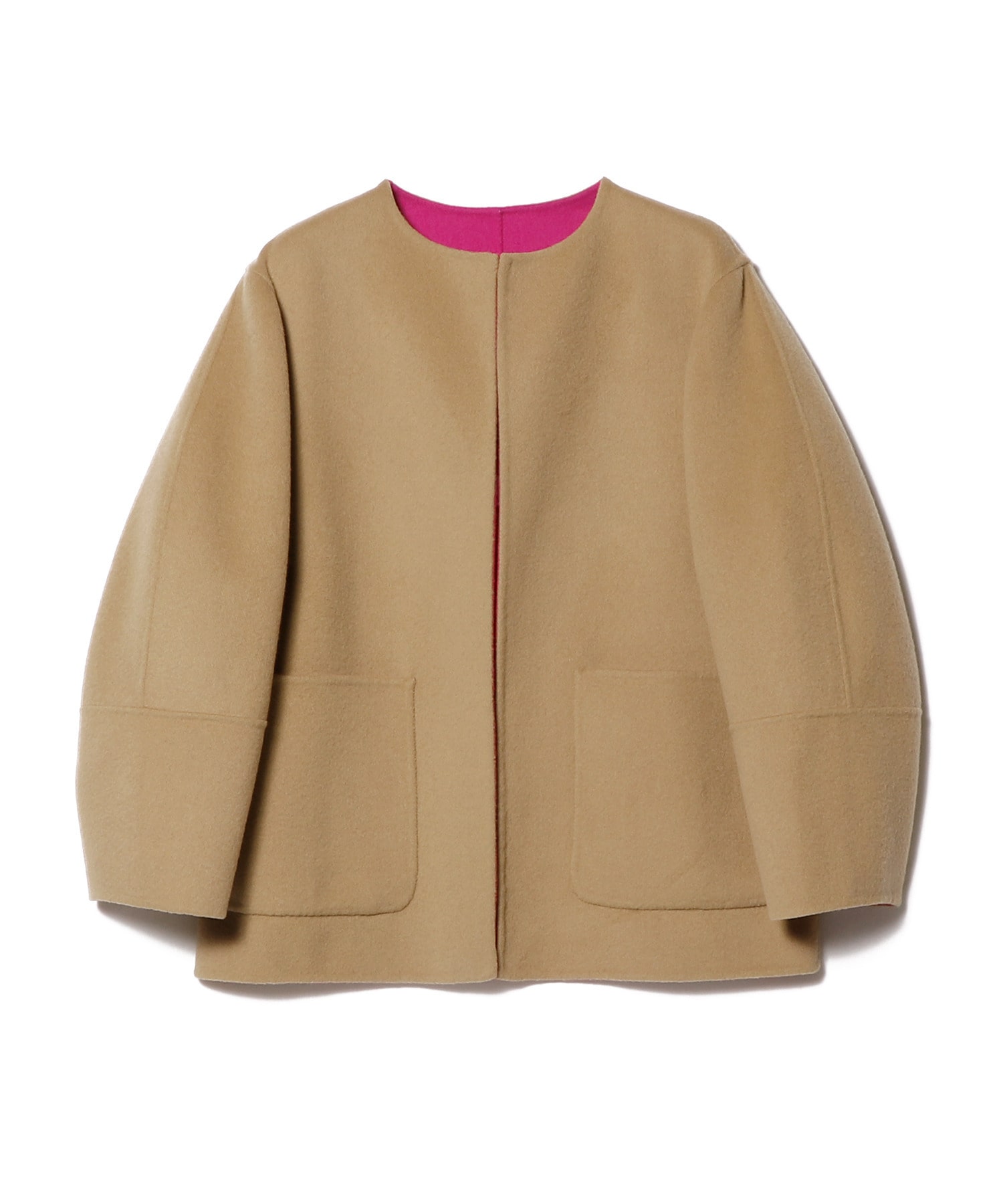 ESTNATION / バイカラーリバーノーカラーコート|ESTNATION ONLINE ESTNATION / バイカラーリバーノーカラーコート|ESTNATION ONLINE