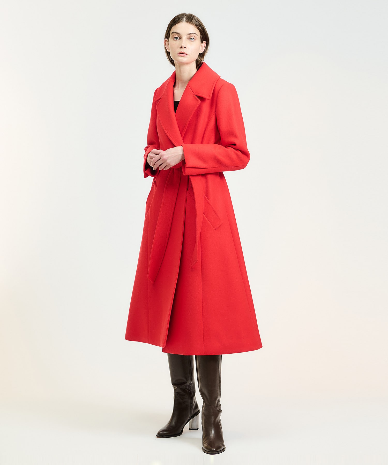 ESTNATION / ベルテッドドレスコート｜ESTNATION ONLINE STORE