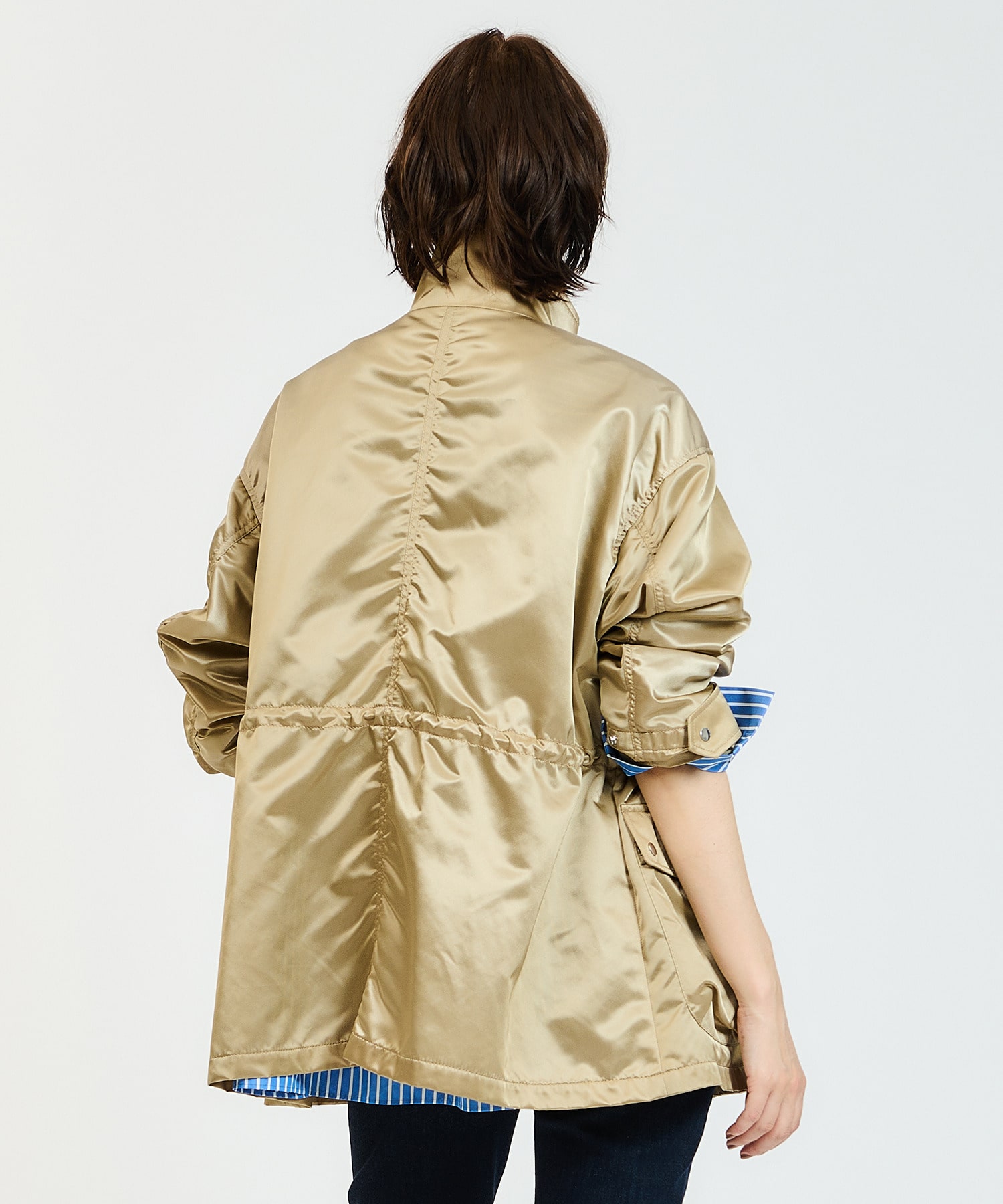 ESTNATION / ナイロンミリタリーブルゾン｜ESTNATION ONLINE STORE 