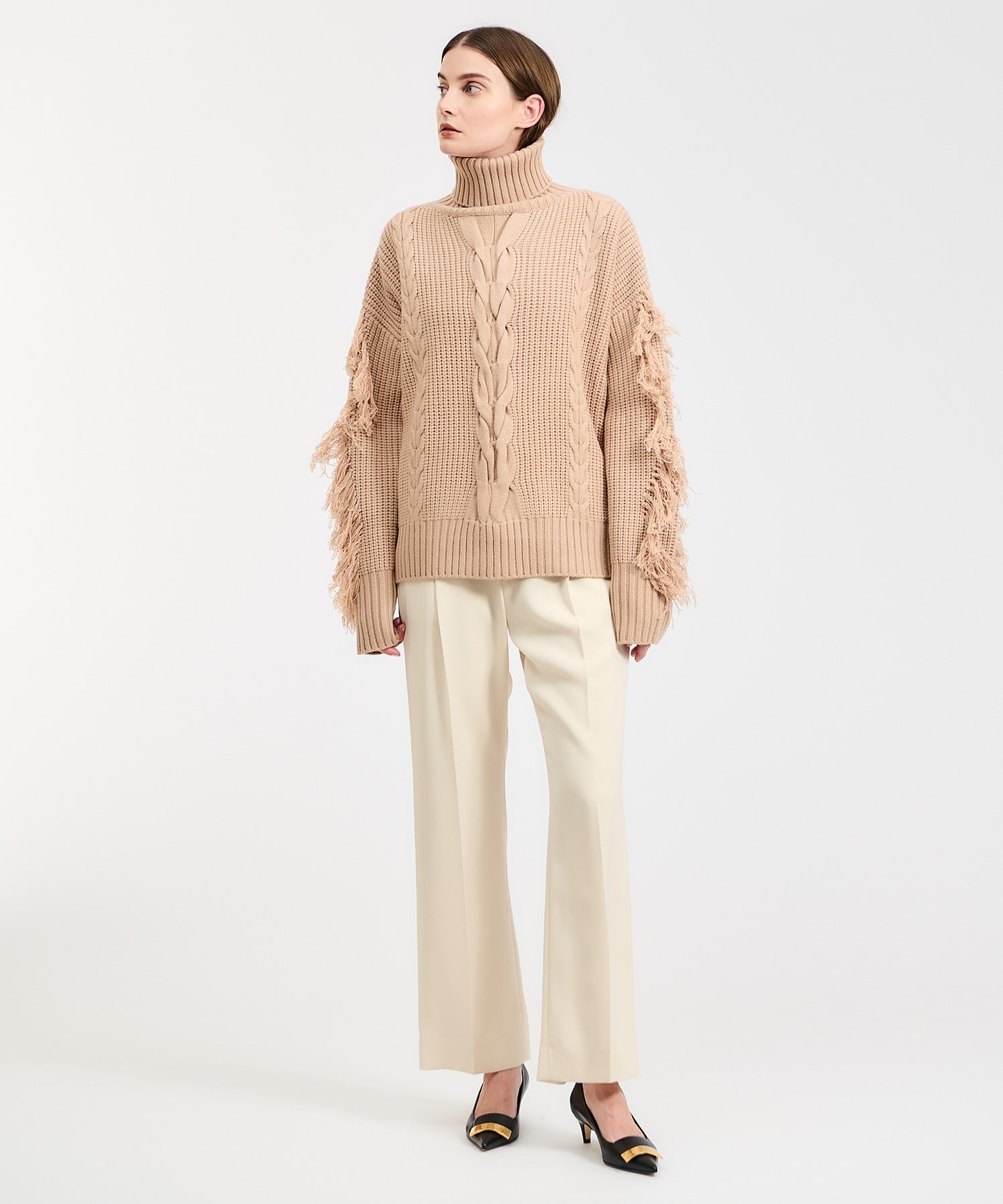ESTNATION / バックサテンジョーゼットパンツ｜ESTNATION ONLINE STORE 