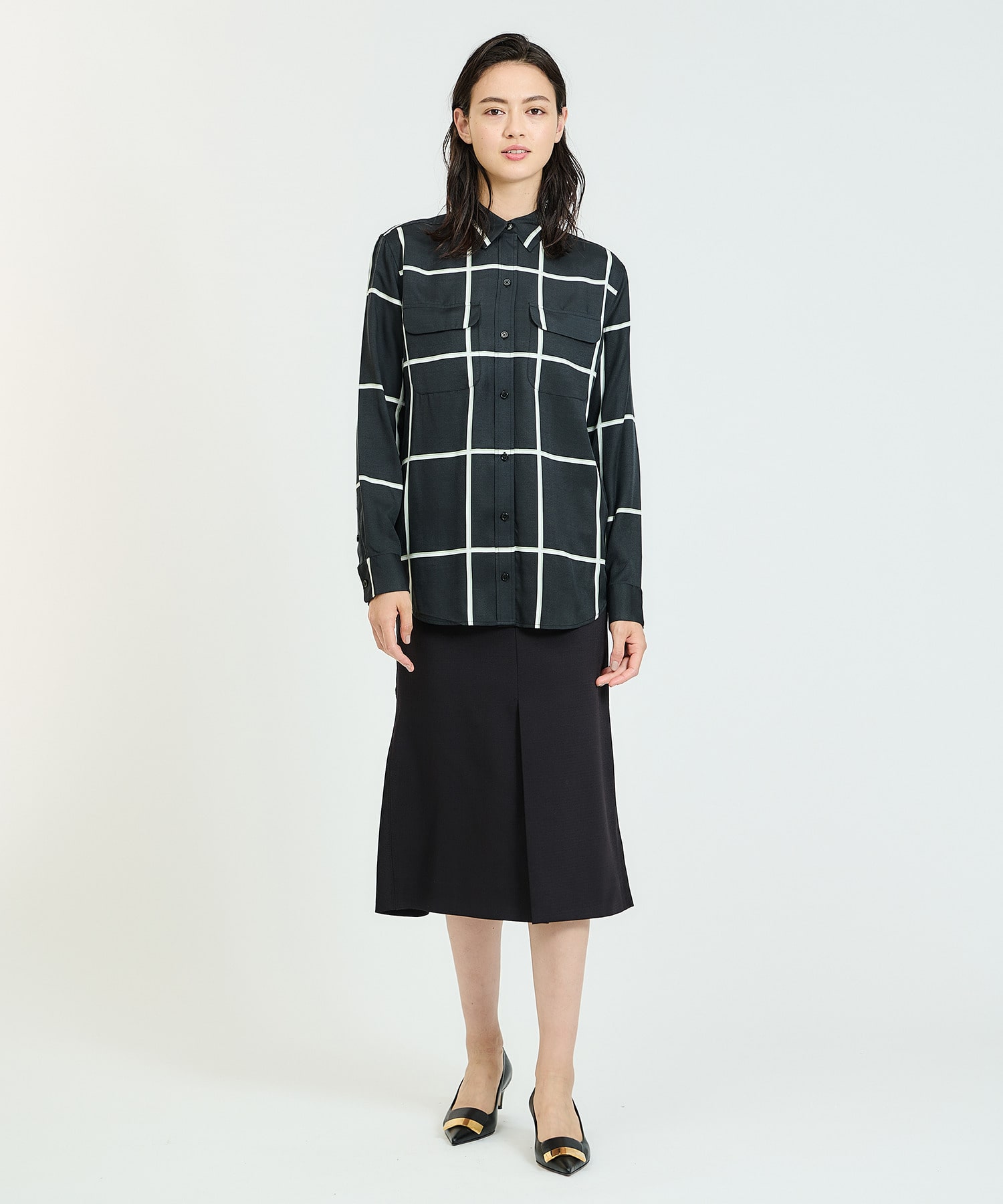 ESTNATION / ダブルクロスタイトスカート|ESTNATION ONLINE STORE