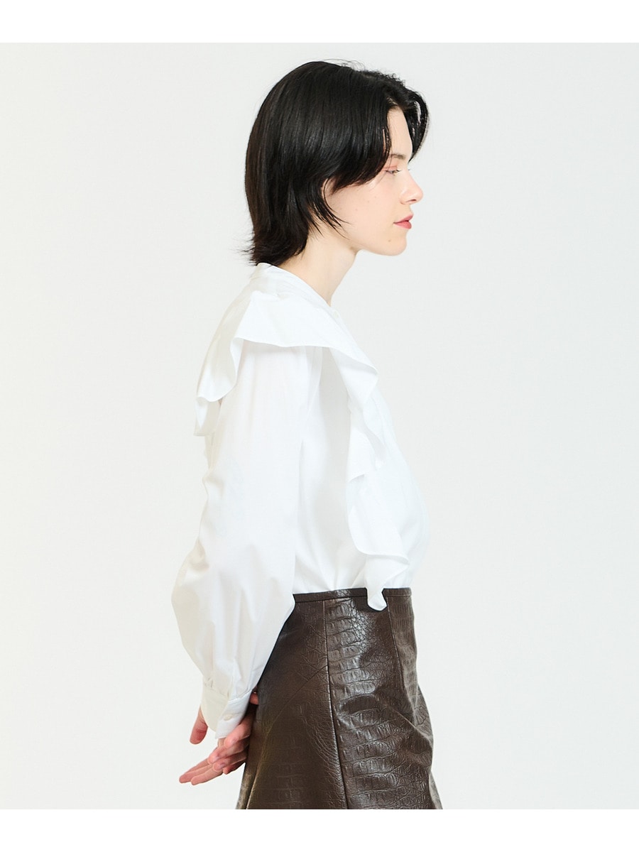 ESTNATION / ショルダーフリルブラウス《ONLINE EXCLUSIVE 