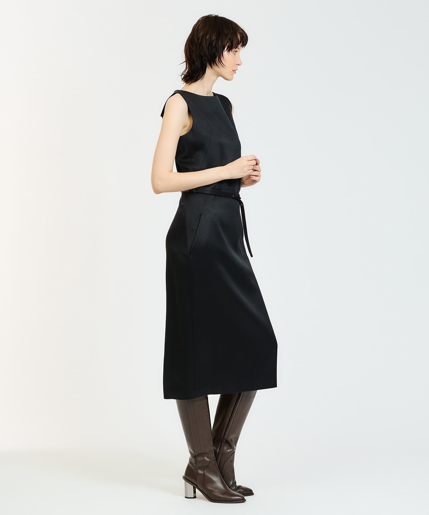 ESTNATION / ノースリーブドレス<ESSENCEOFLUXURY>|ESTNATION