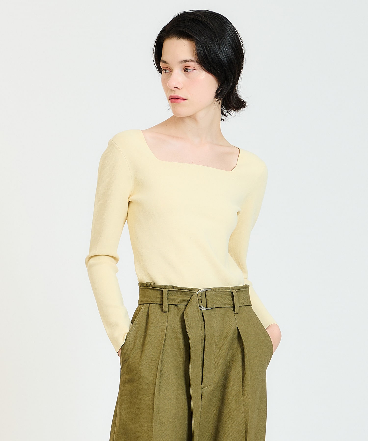 ESTNATION / ミラノリブフィットニット｜ESTNATION ONLINE STORE