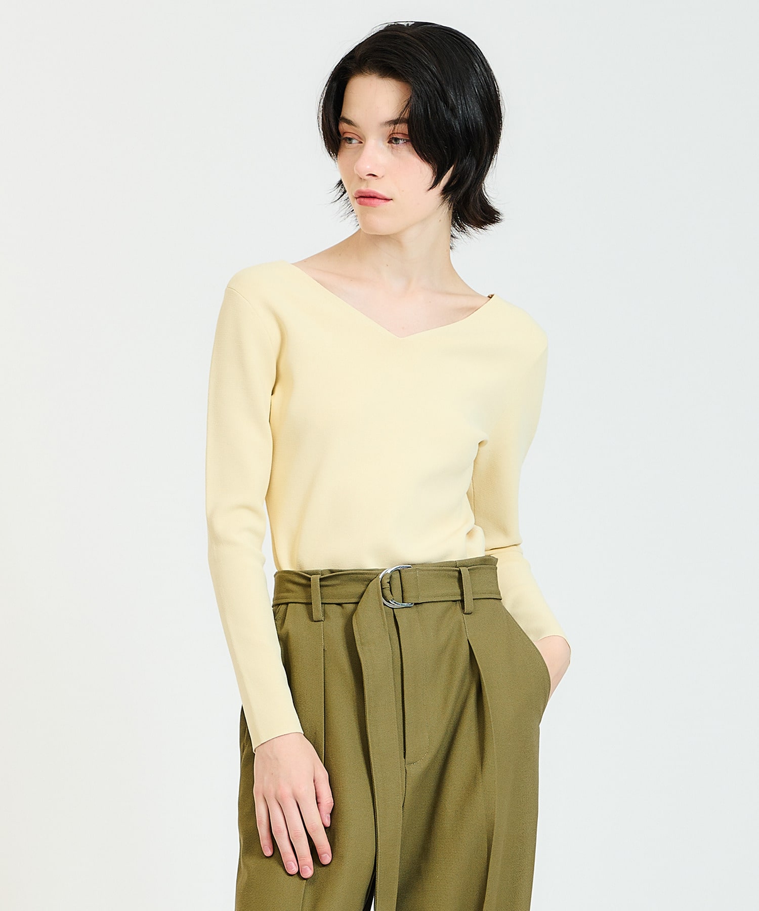 ESTNATION / ミラノリブフィットニット｜ESTNATION ONLINE STORE