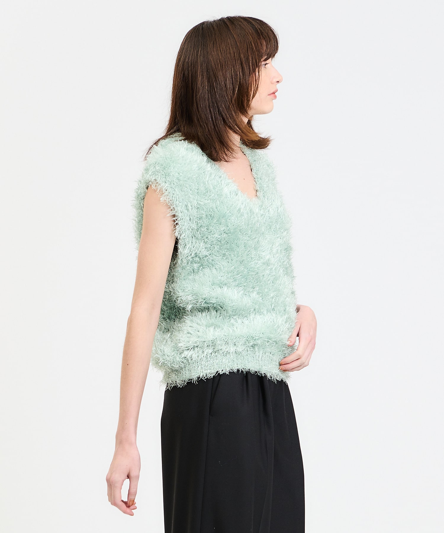 ESTNATION / フェザーVネックニットベスト｜ESTNATION ONLINE STORE｜エストネーション 公式通販