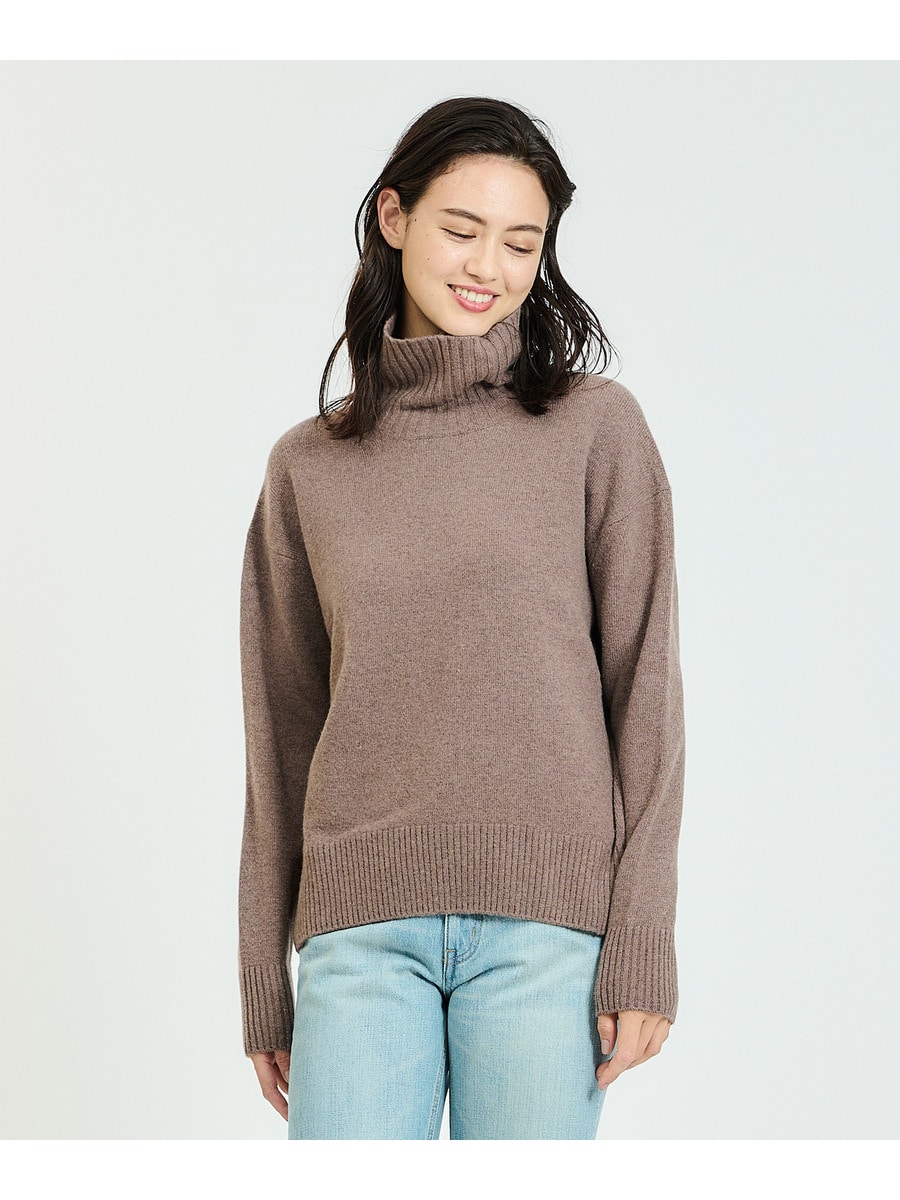 ウールカシミヤハイネックニット《ONLINE EXCLUSIVE》