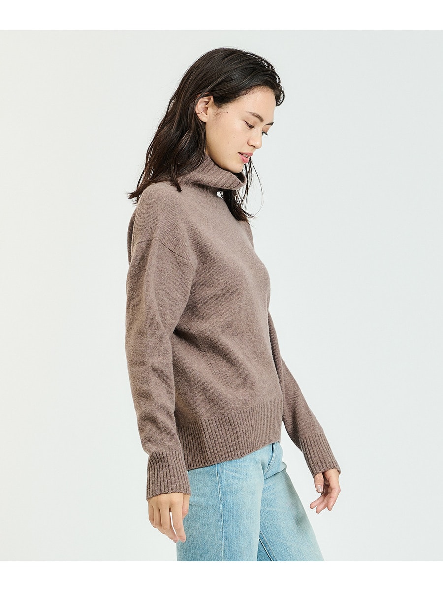 ウールカシミヤハイネックニット《ONLINE EXCLUSIVE》