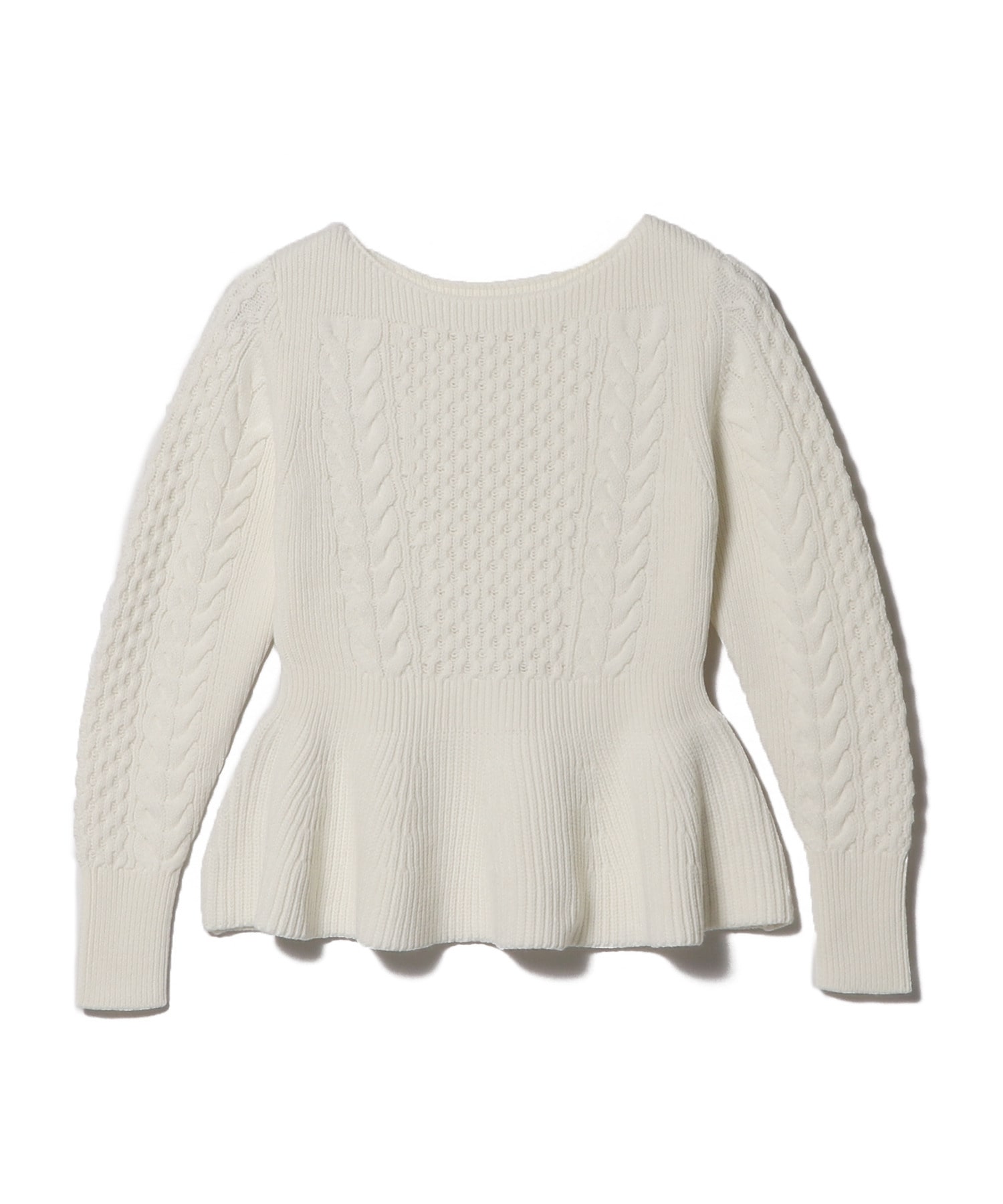 ESTNATION / アランペプラムニット|ESTNATION ONLINE STORE