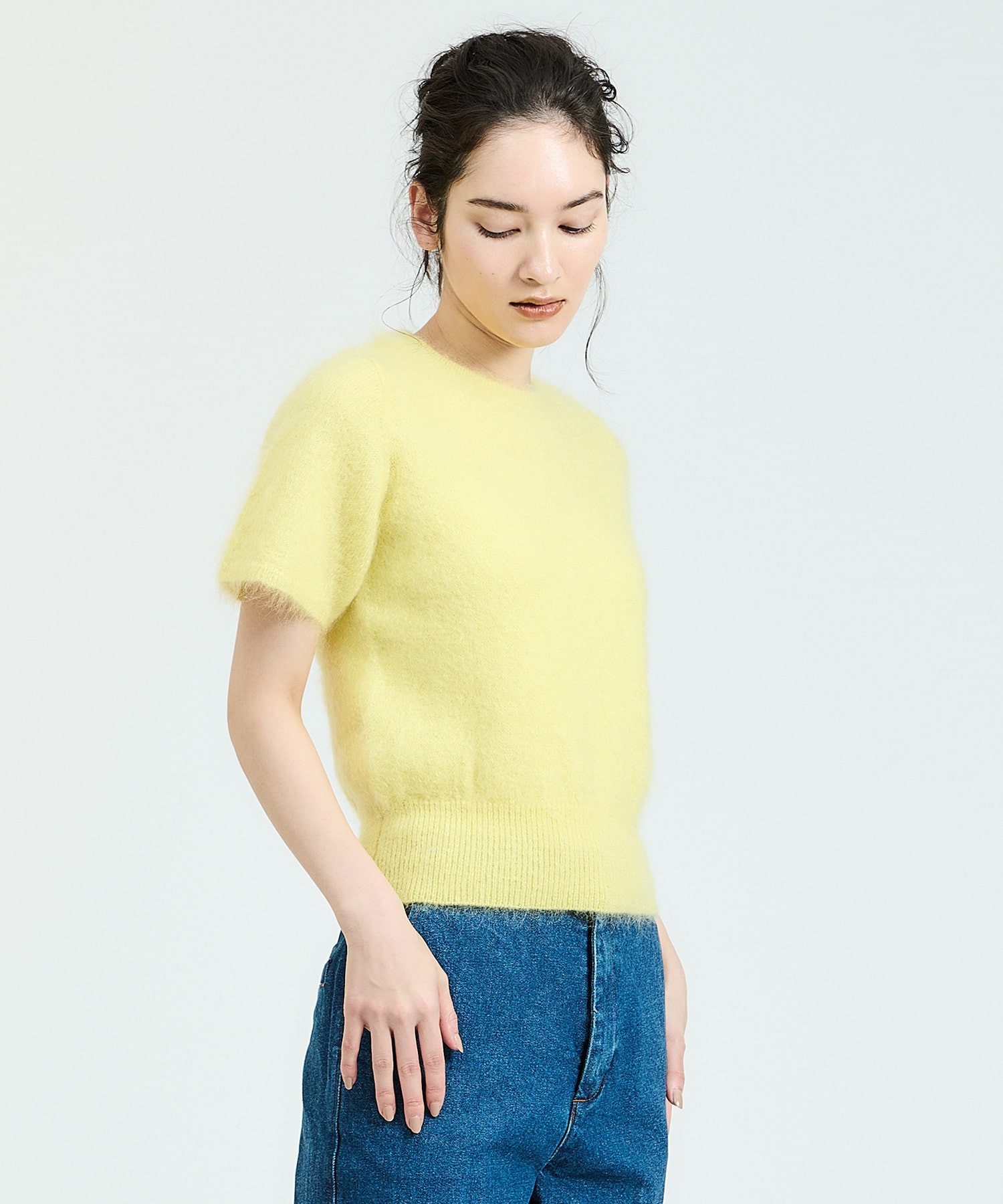 ESTNATION / モヘヤハーフスリーブニット｜ESTNATION ONLINE STORE