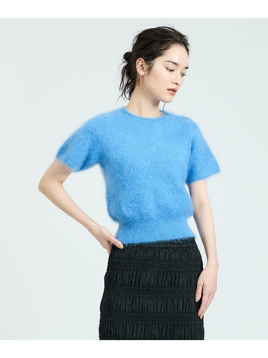 ESTNATION / モヘヤハーフスリーブニット｜ESTNATION ONLINE STORE