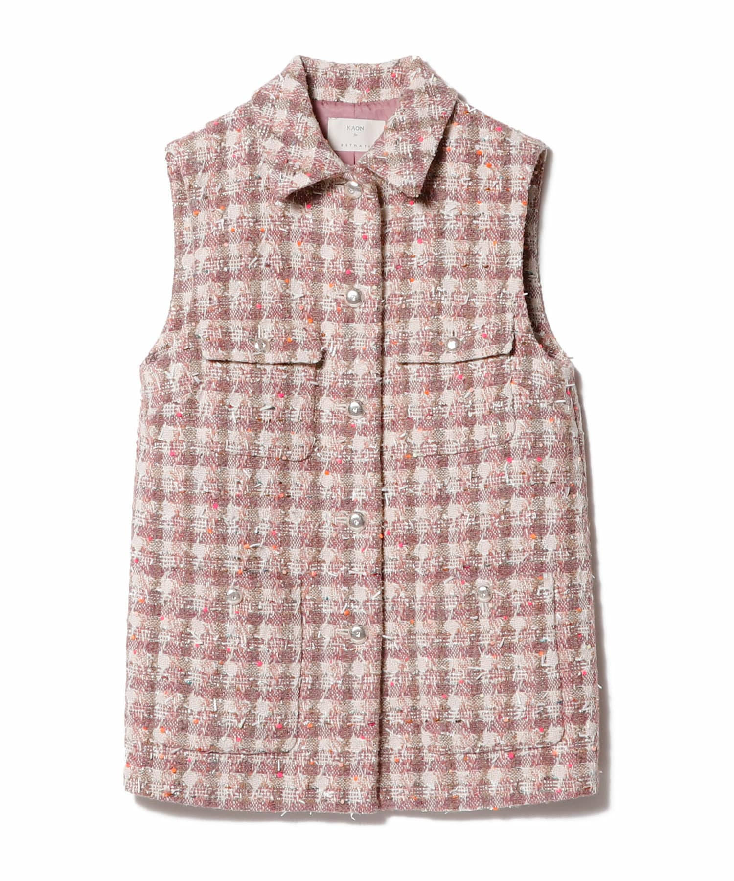 Kaon / チェックツイードジレ｜ESTNATION ONLINE STORE