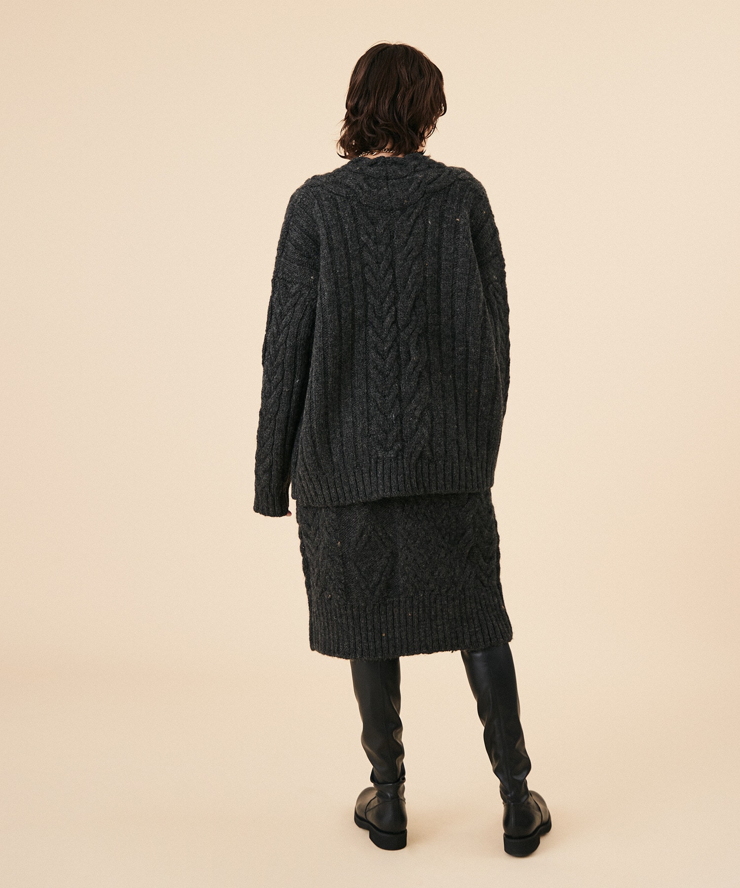 COLUMN / ケーブルニットスカート|ESTNATION ONLINE STORE