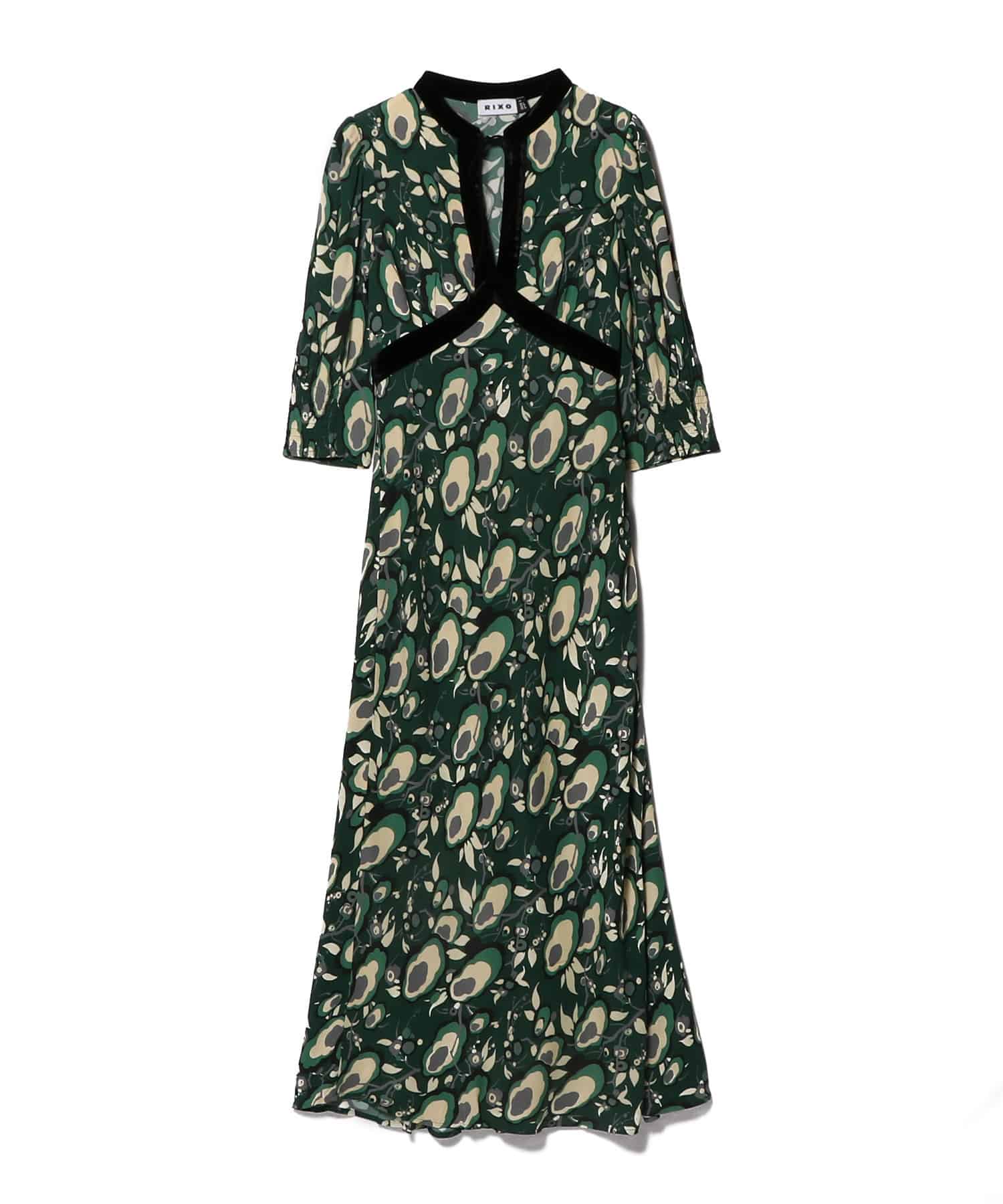 フラワープリント ロングワンピース(506846755) | ユナイテッドアローズ(UNITED ARROWS) - d fashion