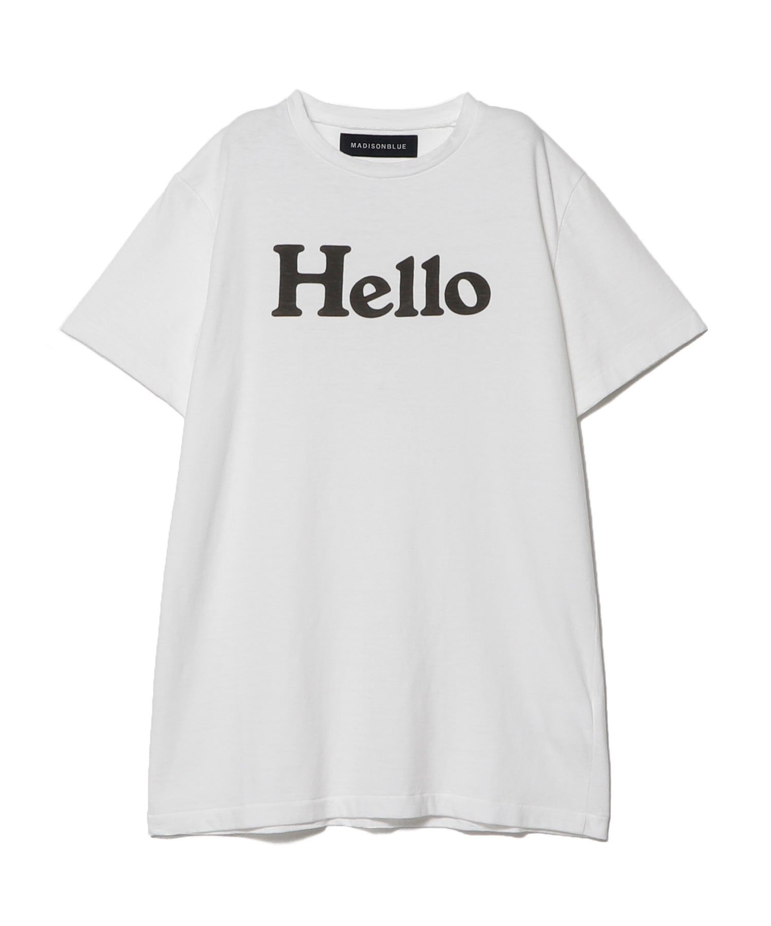 "HELLO" Tシャツ 詳細画像 ホワイト 1