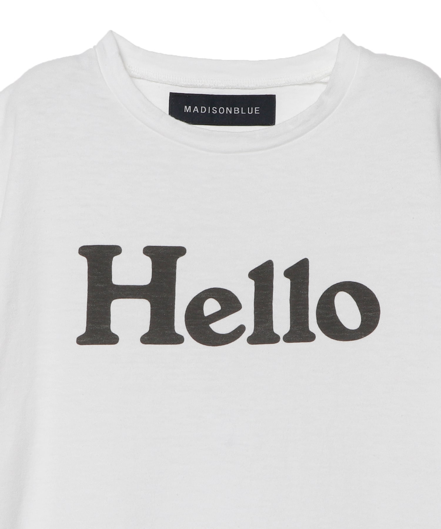 "HELLO" Tシャツ 詳細画像 ホワイト 3
