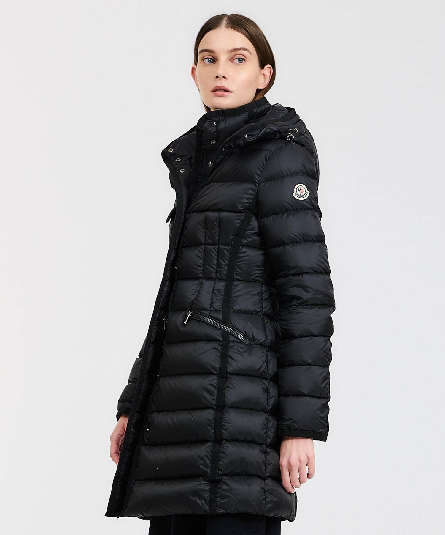 はジッパー MONCLER - モンクレール エルミンヌ ロングダウン ...