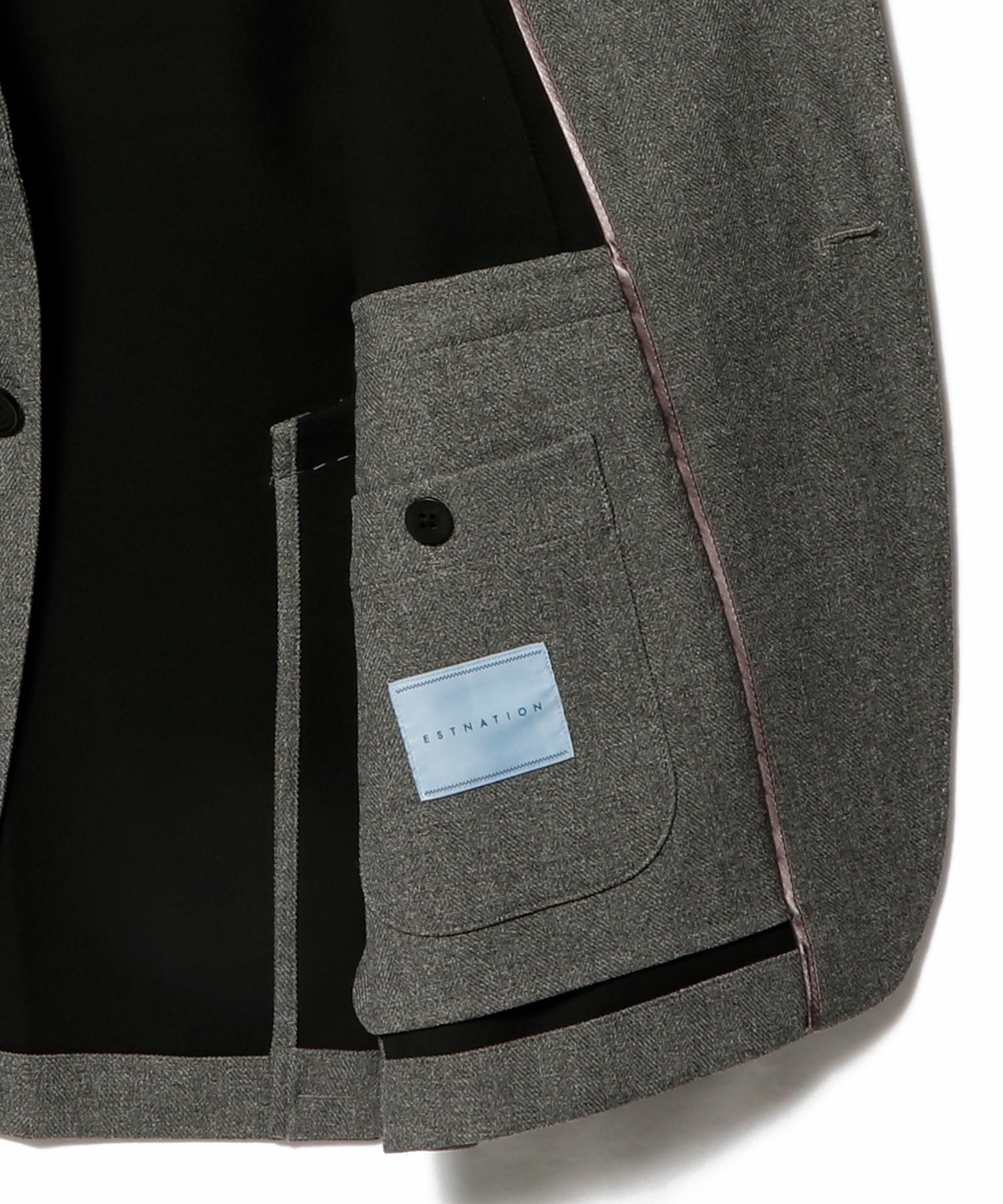 ESTNATION / ヘリンボーンセットアップジャケット＜INTEGRAL WEAR 