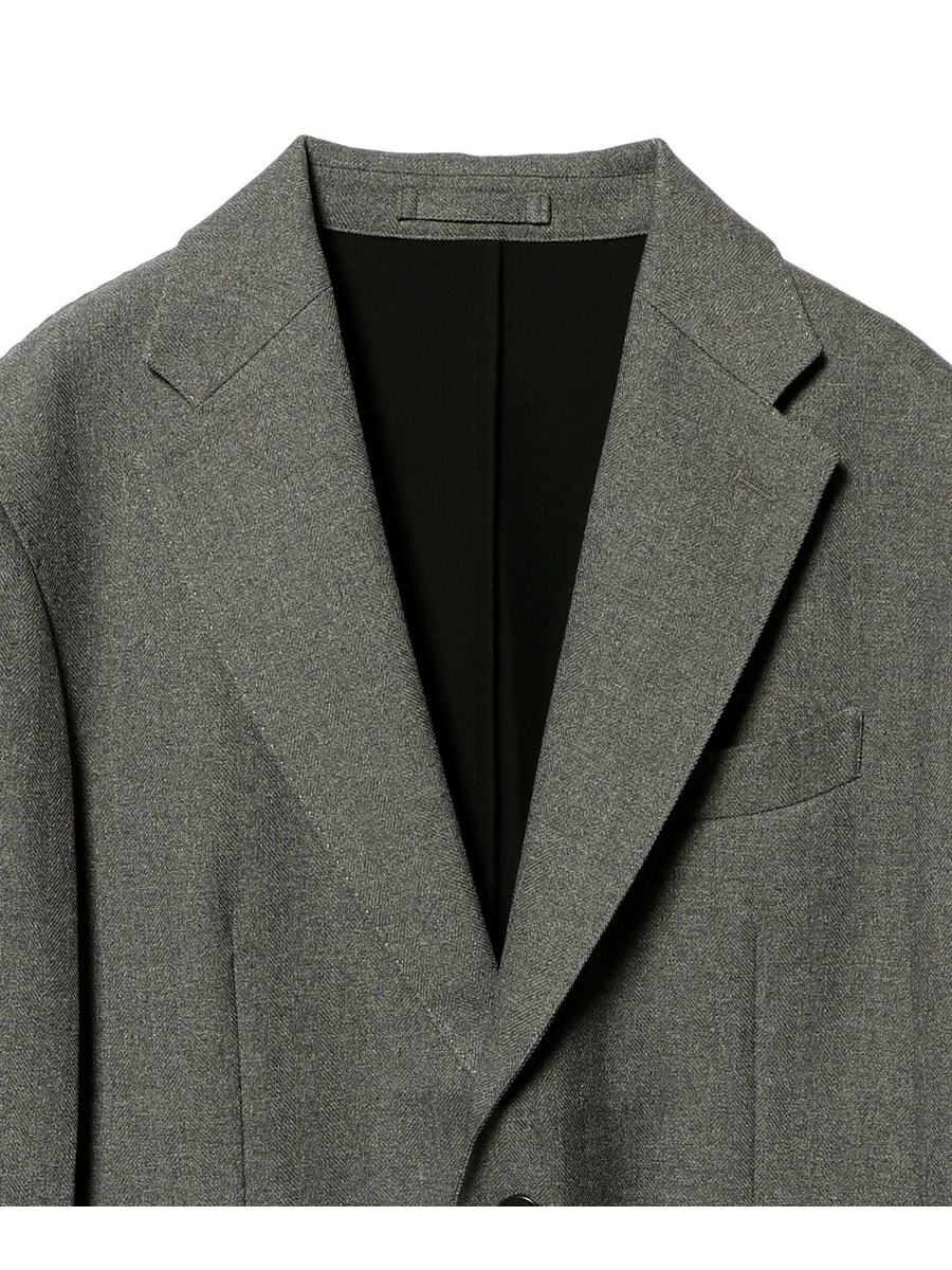 ヘリンボーンセットアップジャケット＜INTEGRAL WEAR＞
