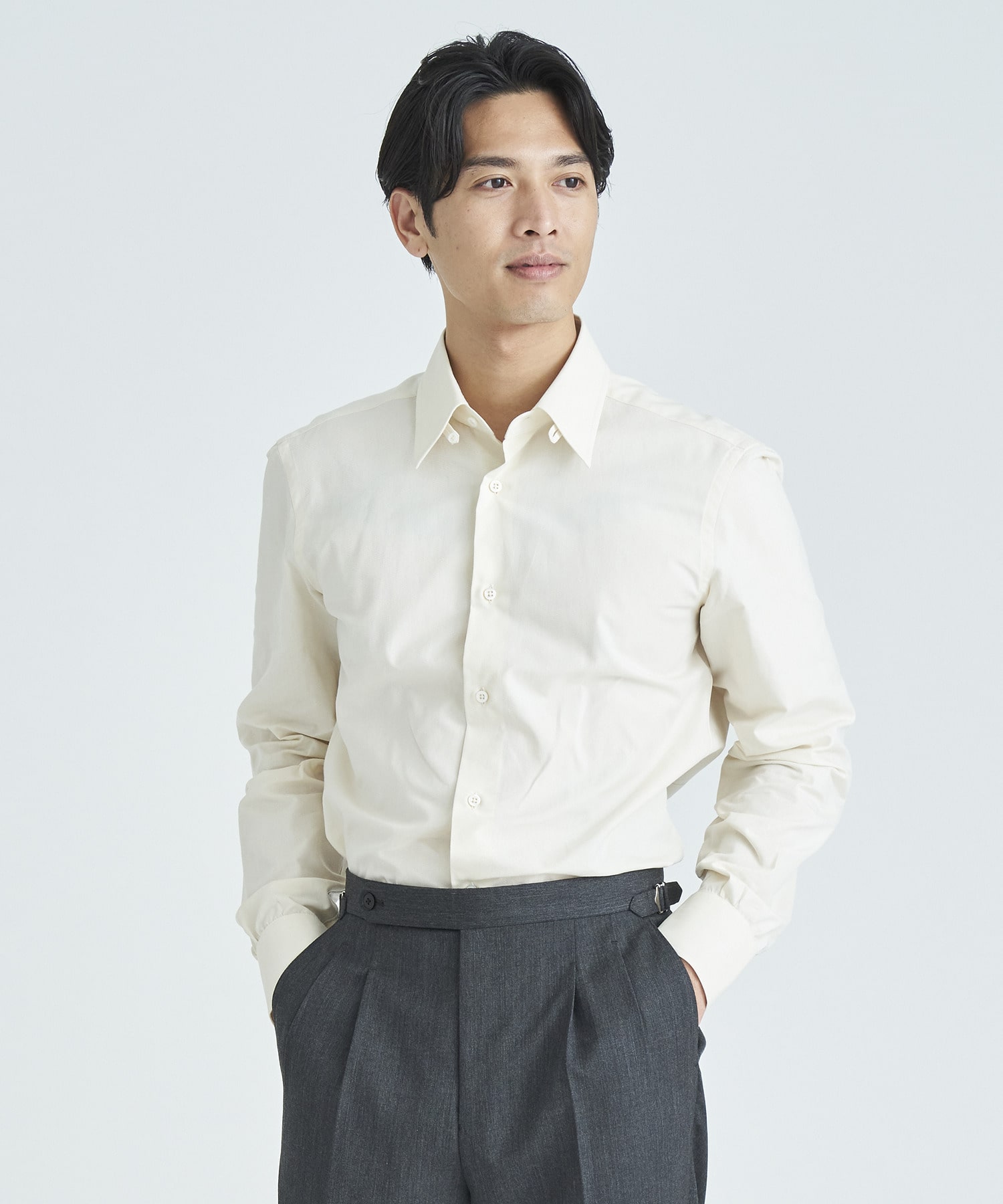 ESTNATION / タブカラーシャツ<Al di ra>|ESTNATION ONLINE STORE