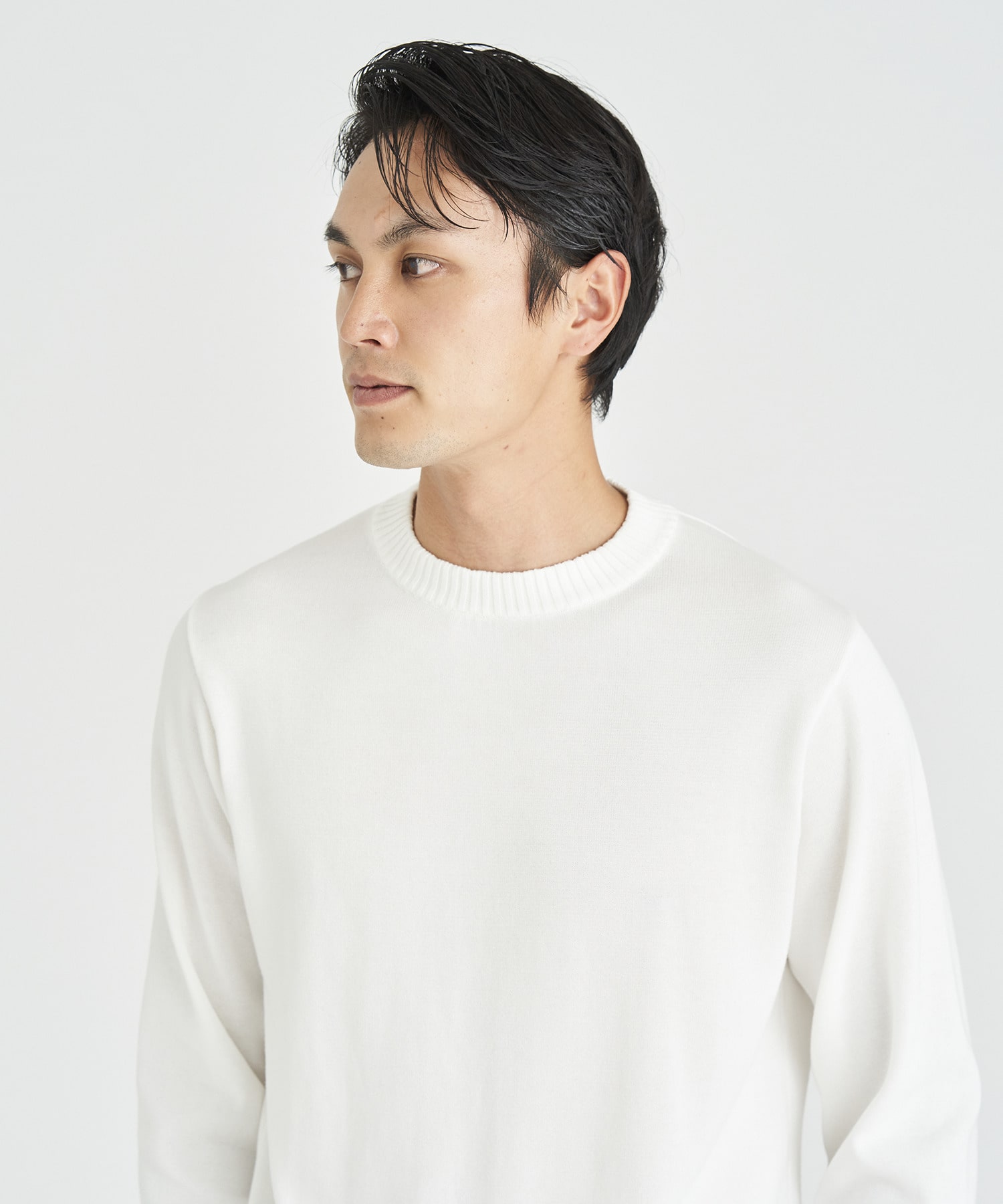 ESTNATION / シーアイランドコットン セミモックネックニット｜ESTNATION ONLINE STORE｜エストネーション 公式通販