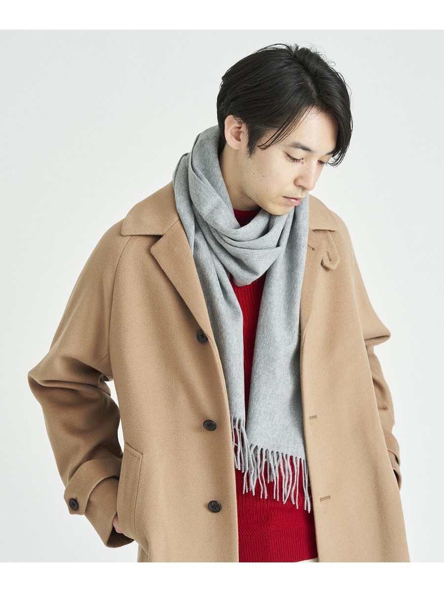 ESTNATION / ソリッドカシミヤマフラー｜ESTNATION ONLINE STORE