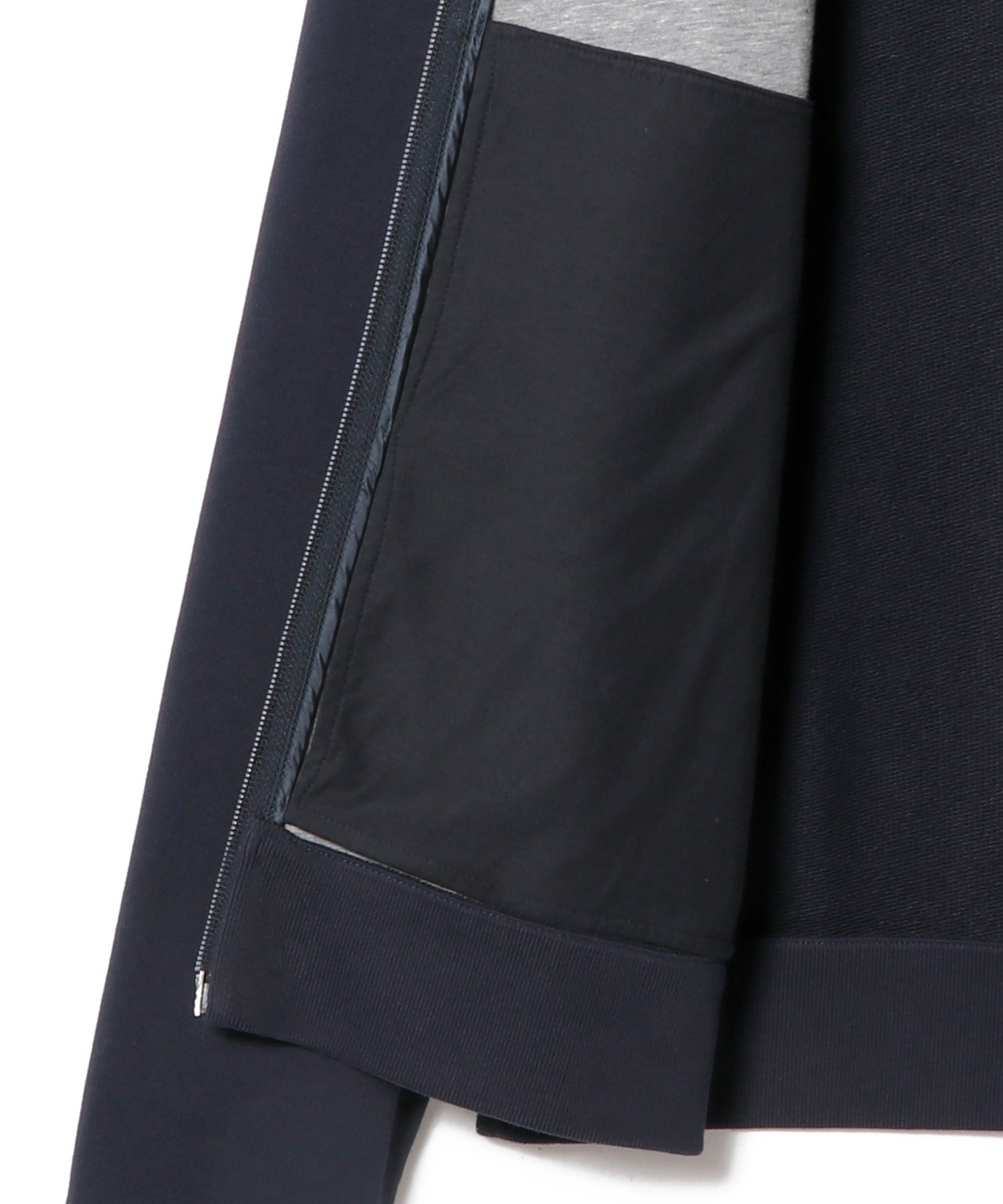 HERNO / スエードコンビジップアップブルゾン《ESTNATION EXCLUSIVE