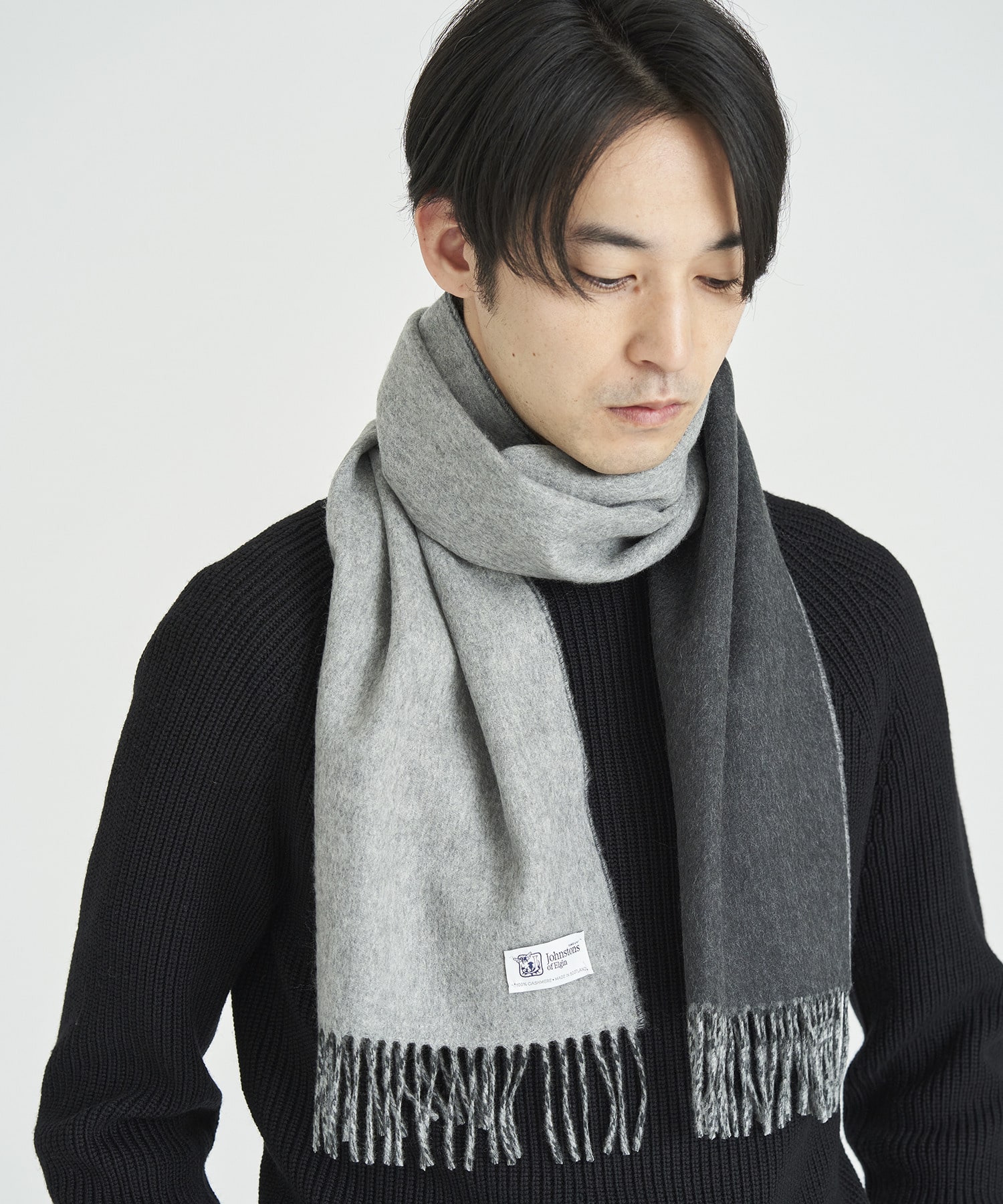 Johnstons / ダブルフェイスカシミヤストール｜ESTNATION ONLINE STORE ...