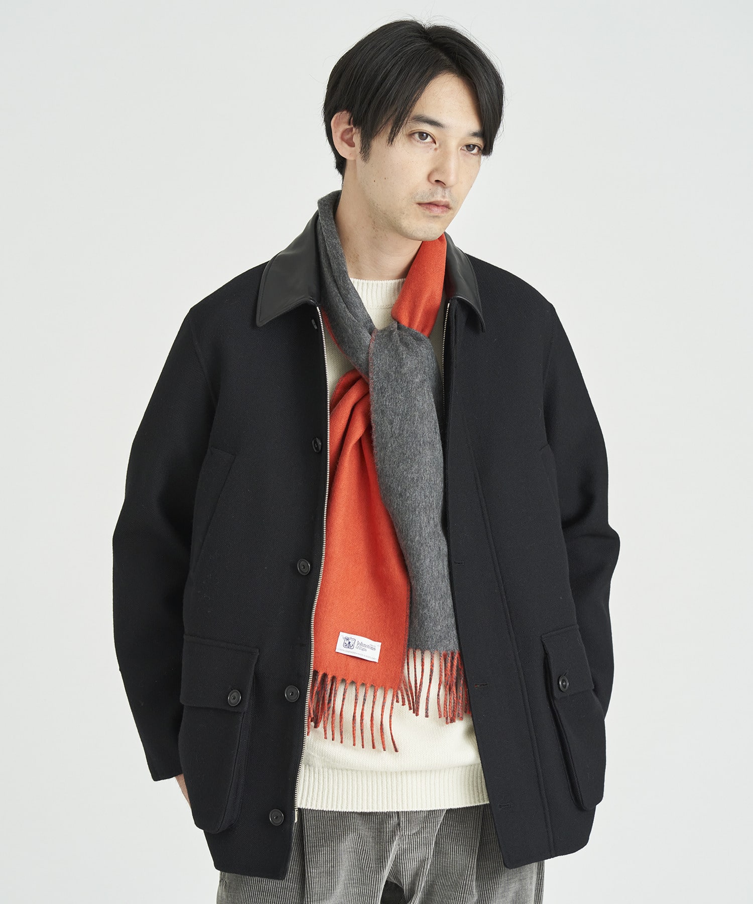 Johnstons / ダブルフェイスカシミヤストール｜ESTNATION ONLINE STORE 