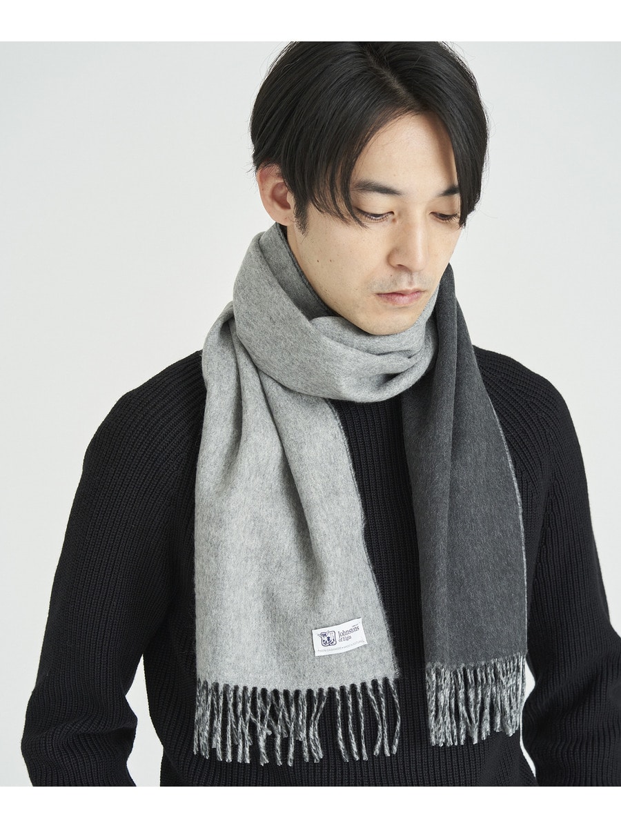 Johnstons / ダブルフェイスカシミヤストール｜ESTNATION 