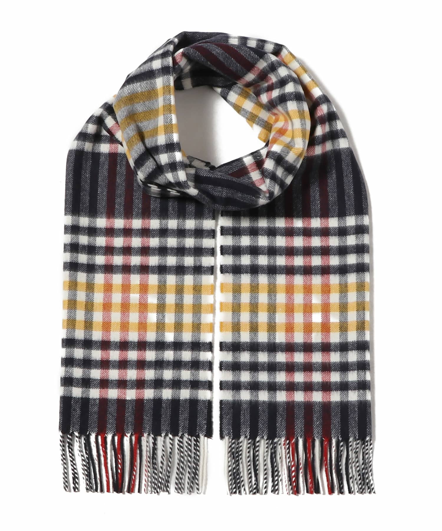 Johnstons / チェック柄ウールストール｜ESTNATION ONLINE STORE｜エストネーション 公式通販