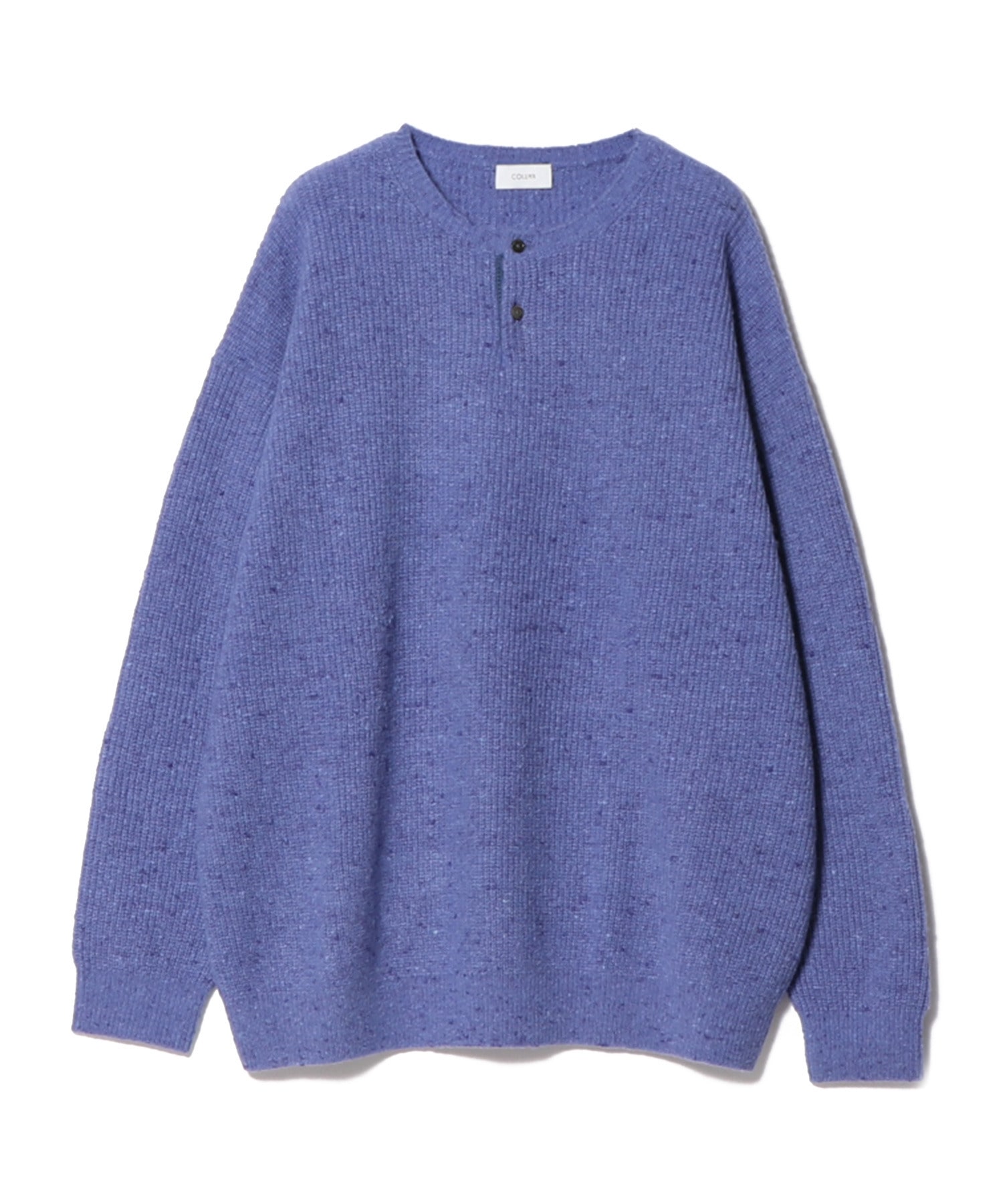 COLUMN / 片畦ヘンリーネックニット<PERMANENT>|ESTNATION ONLINE