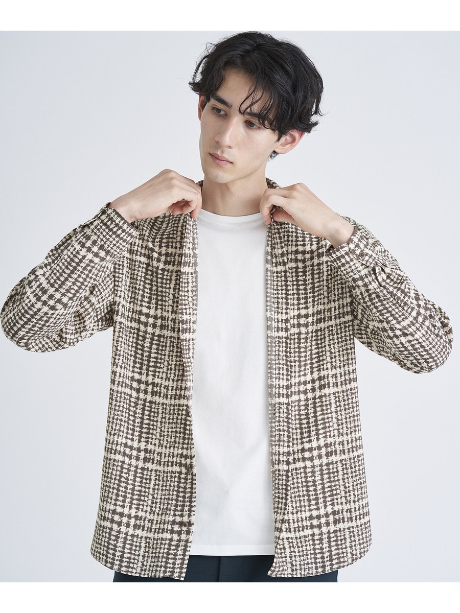 レギュラーカラーシャツ《ESTNATION EXCLUSIVE》
