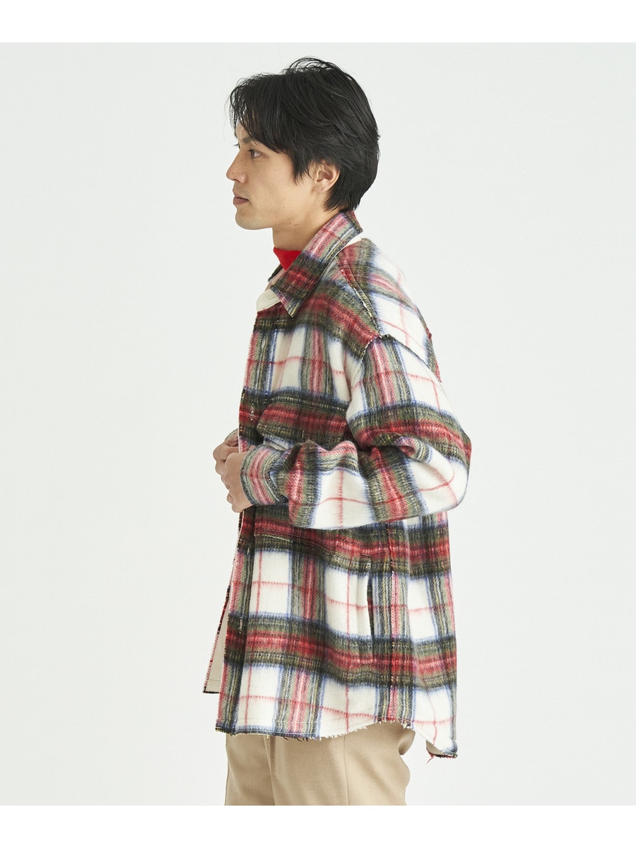店内全品ﾎﾟｲﾝﾄ2倍!! ESTNATION Light Melton CPO Blouson - 通販 - www